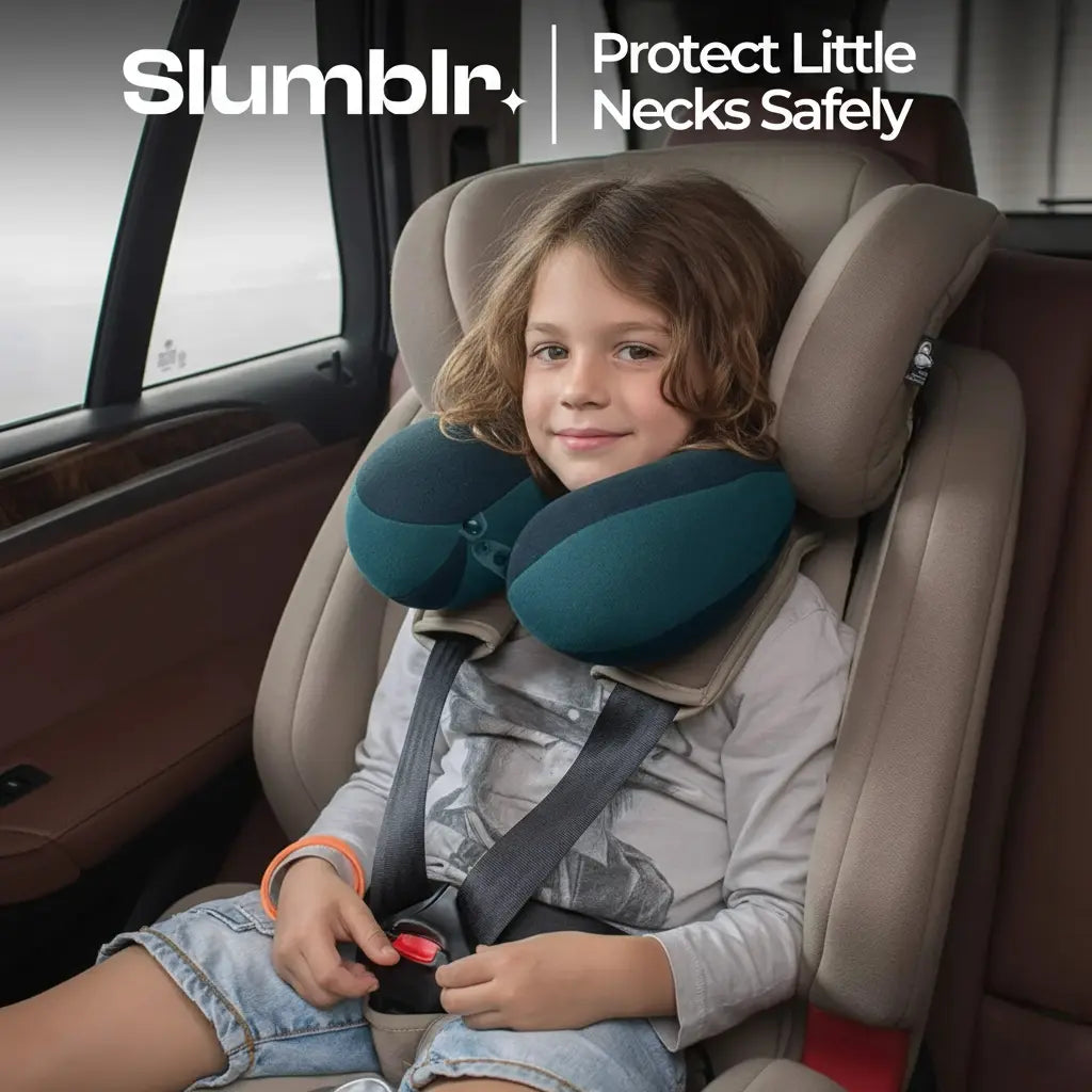 Slumblr® Plush U-Shaped Travel Comfort Pillow Slumblr