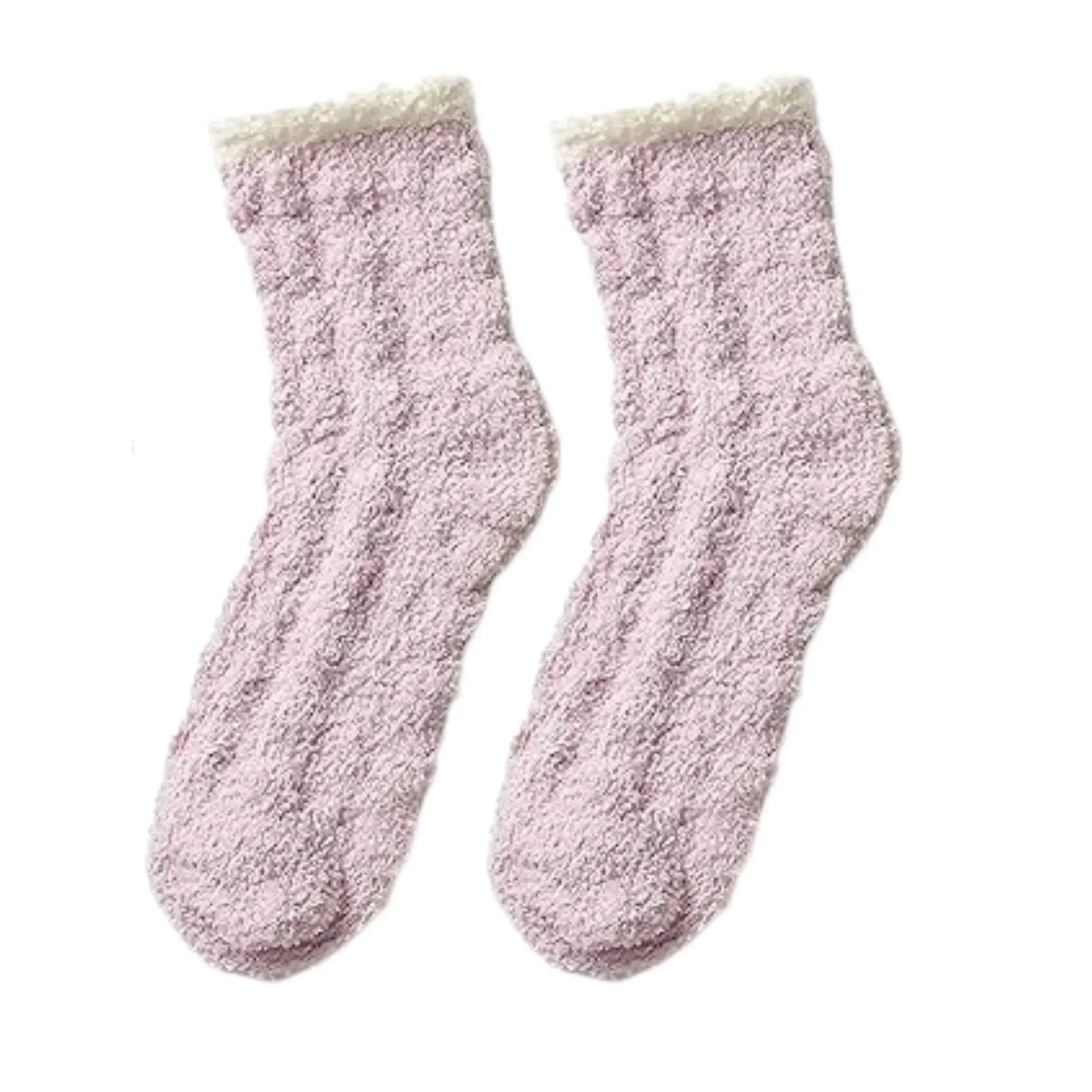 Slumblr® Fuzzy Thermal Socks Set (2 Pairs) Slumblr