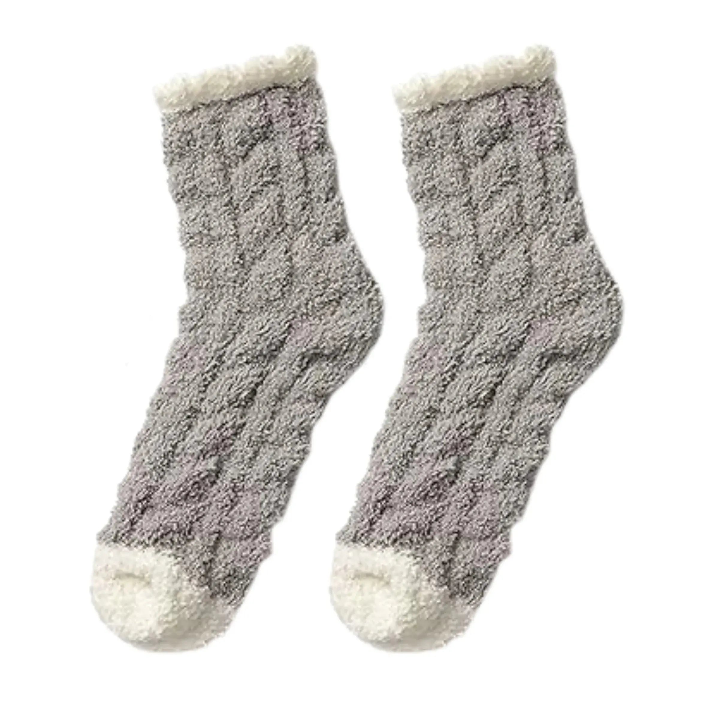 Slumblr® Fuzzy Thermal Socks Set (2 Pairs) Slumblr