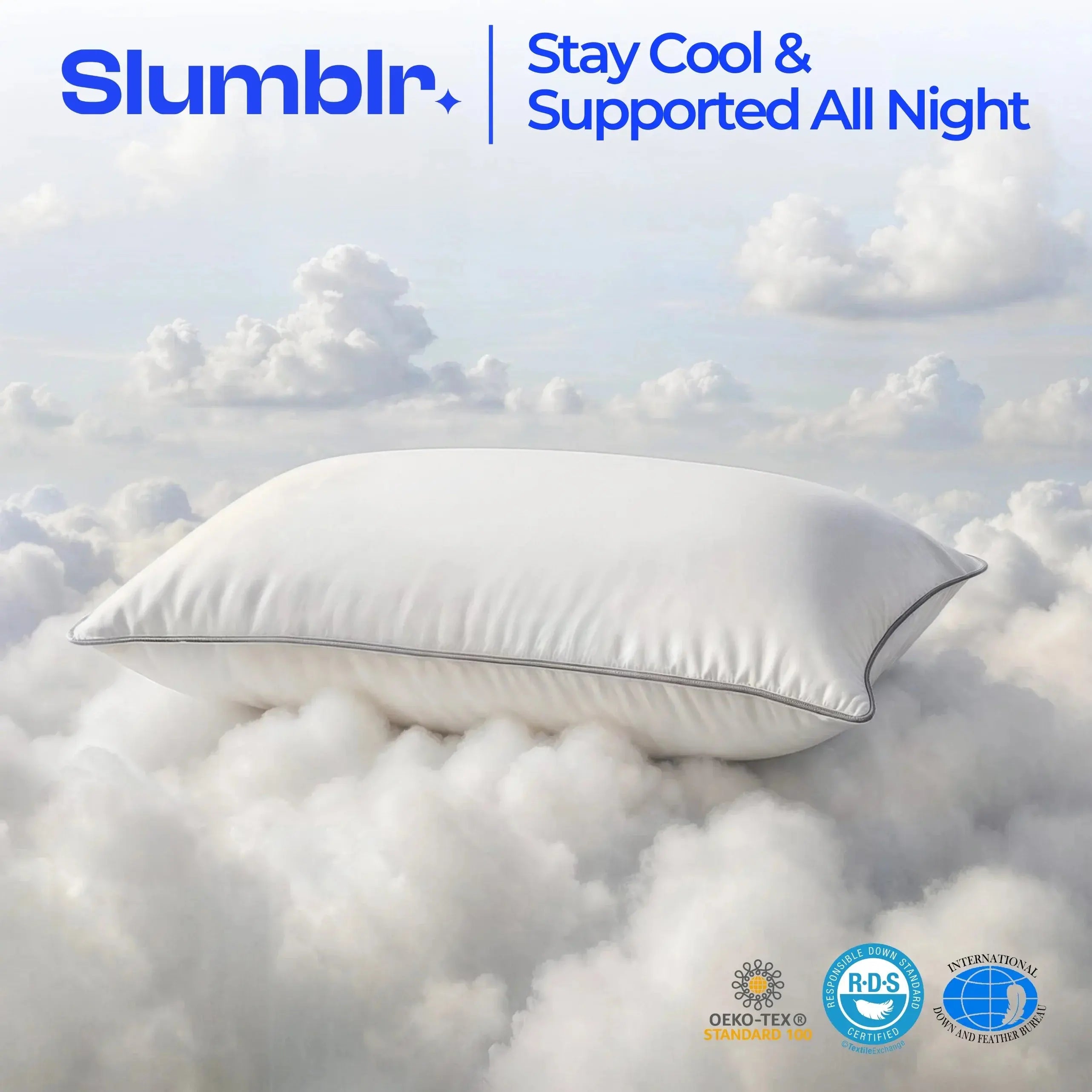 Slumblr® Mulberry Silk Sleep Pillow Slumblr
