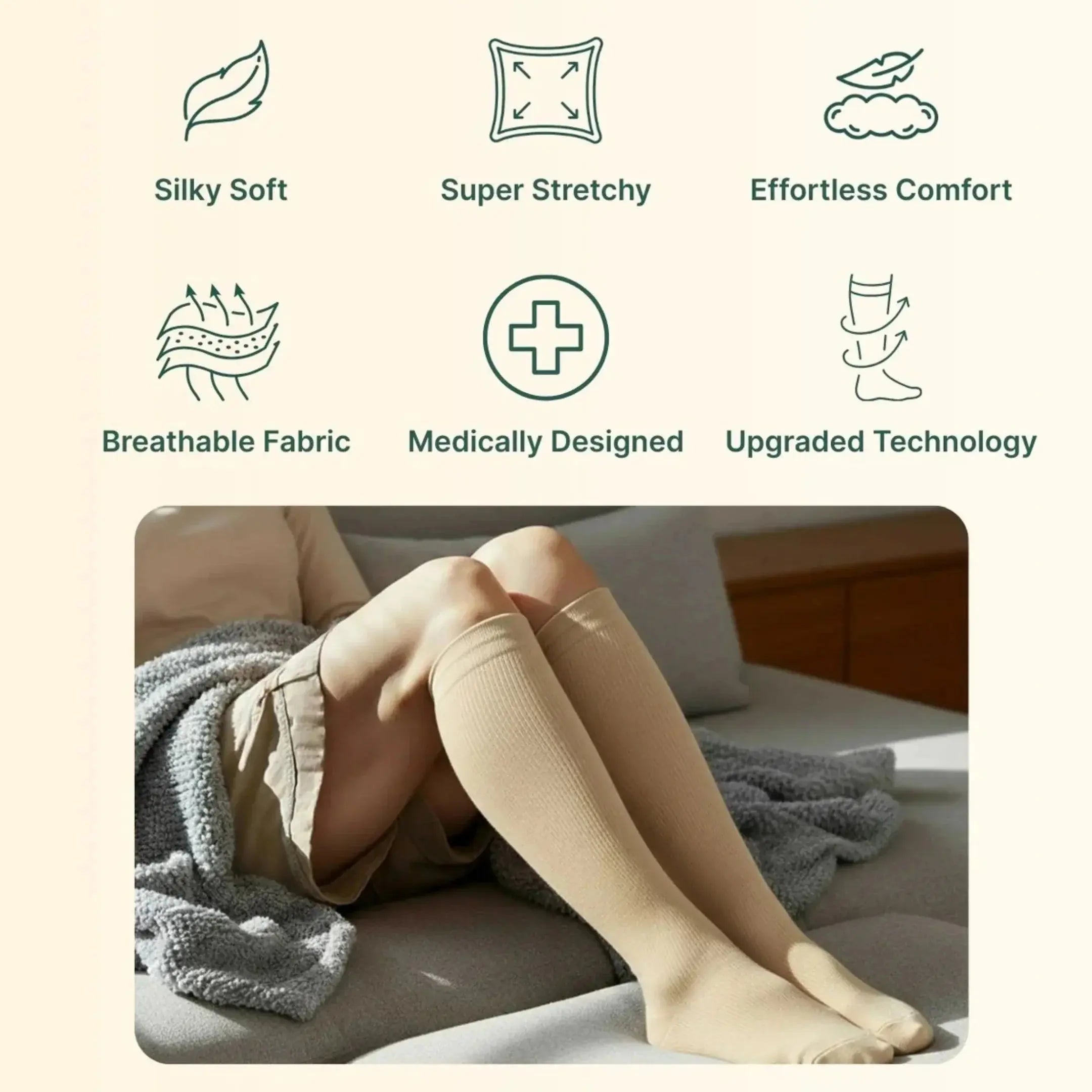 Slumblr® Compression Socks for Swelling & Support Slumblr