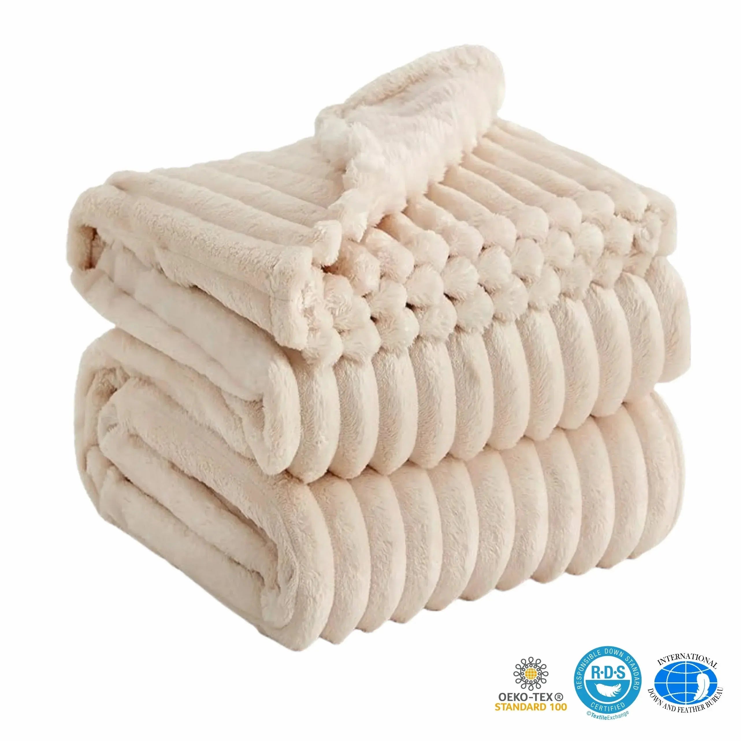 Slumblr® Faux Rabbit Fur Throw Blanket Slumblr