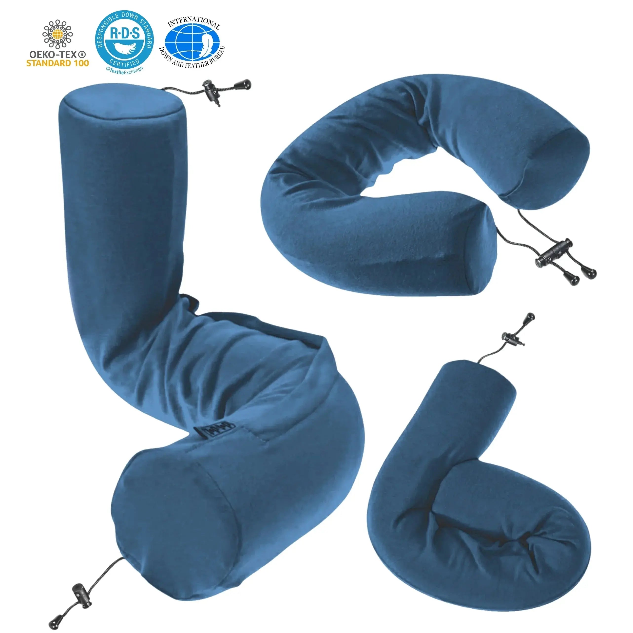 Slumblr® Bendable U-Shaped Travel Pillow Slumblr