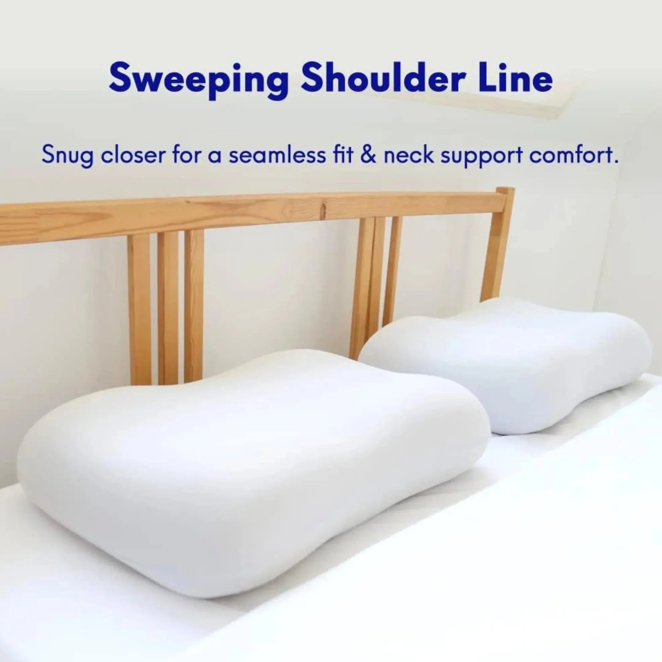 Slumblr® Memory Foam Pillow for Neck Support Slumblr
