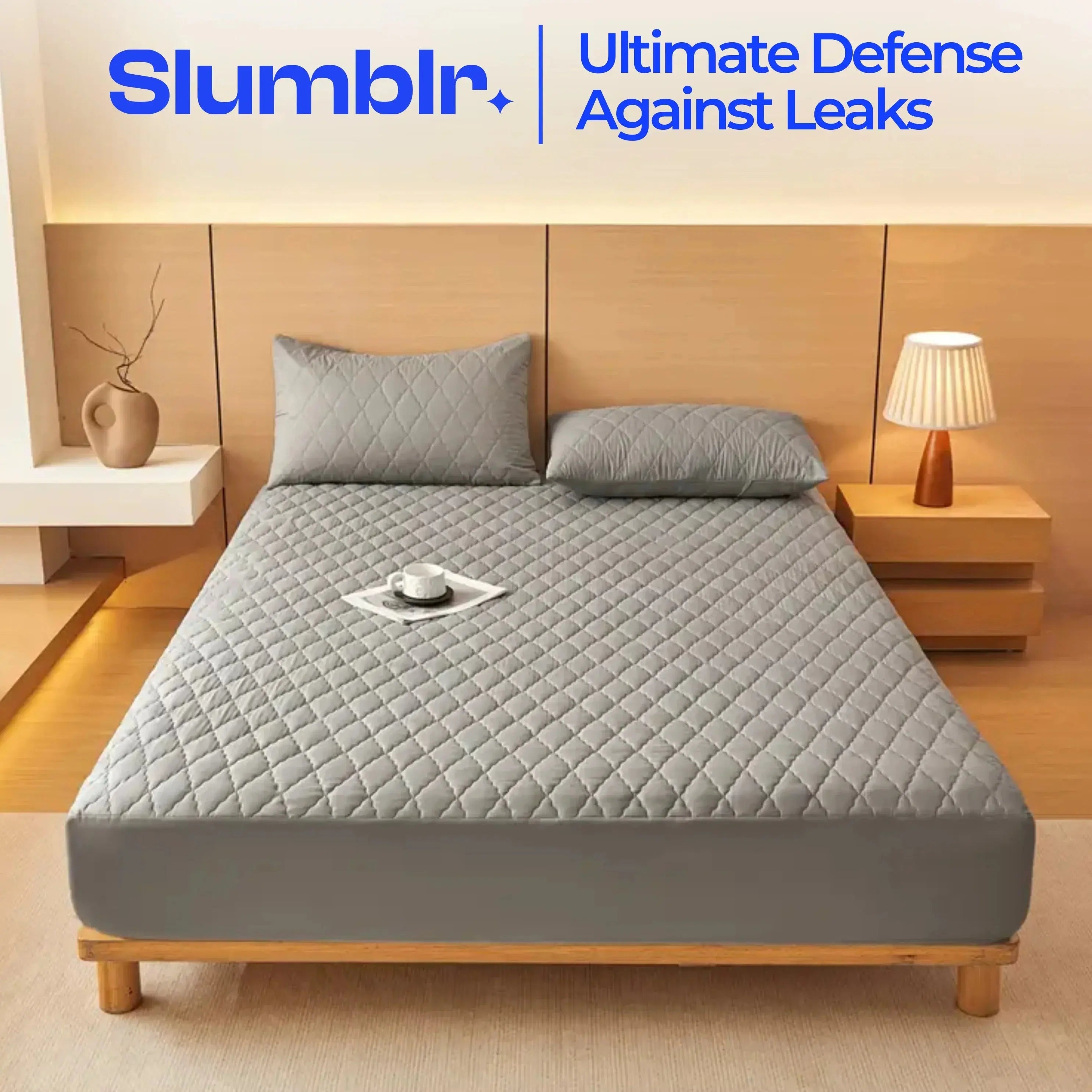 Slumblr® Waterproof Thicken Mattress Protector Sheet Slumblr