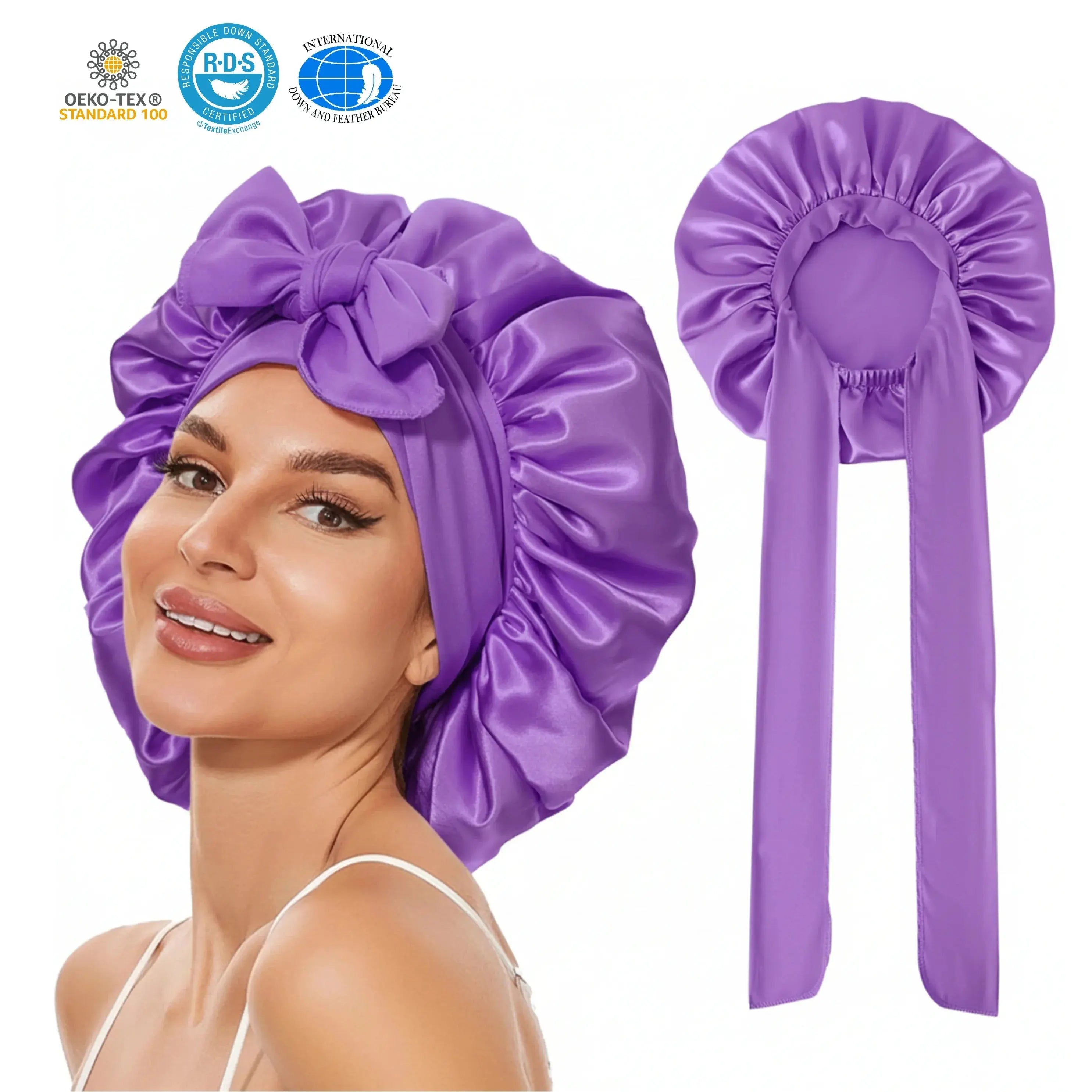 Slumblr® Satin Silk Sleep Bonnet Slumblr