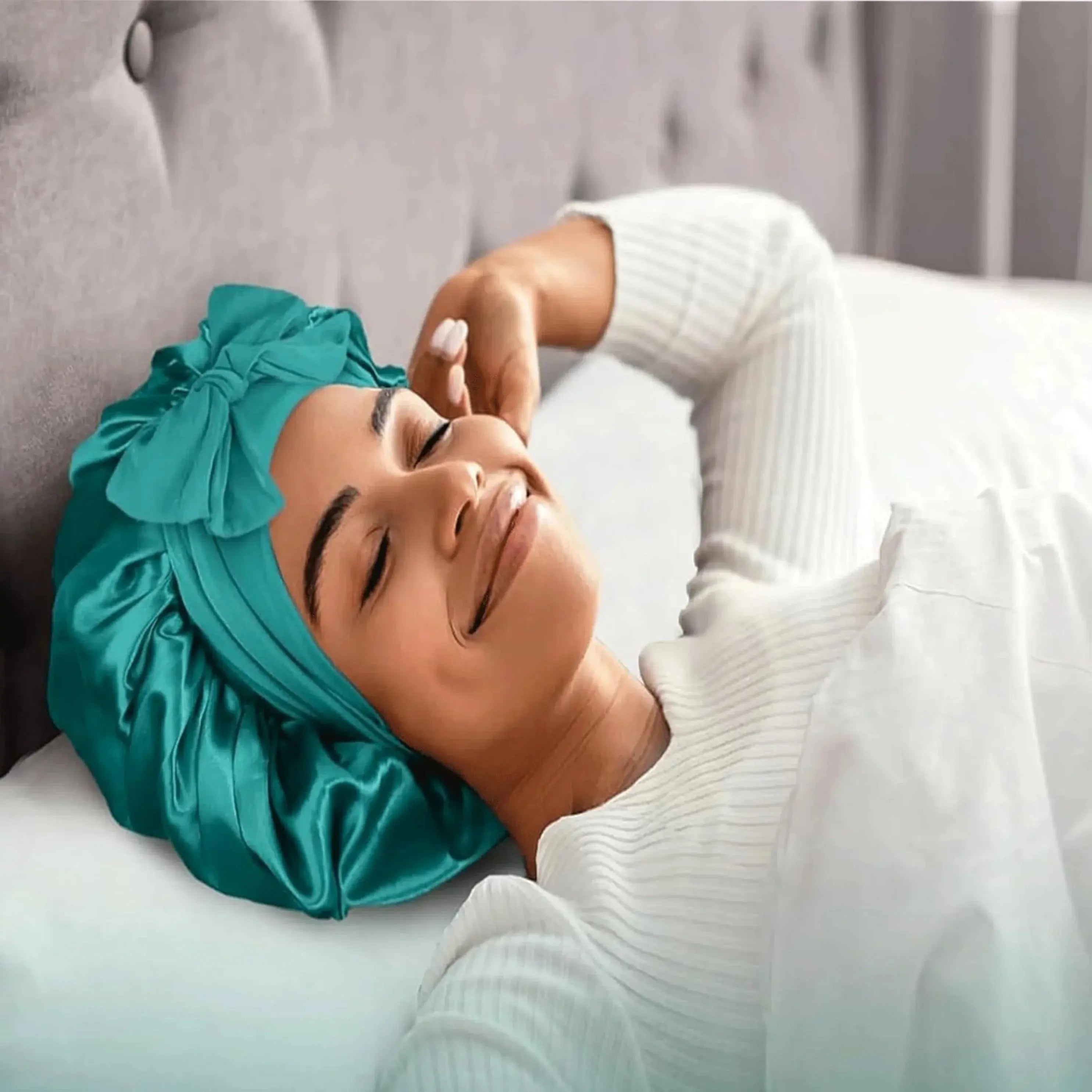 Slumblr® Satin Silk Sleep Bonnet Slumblr