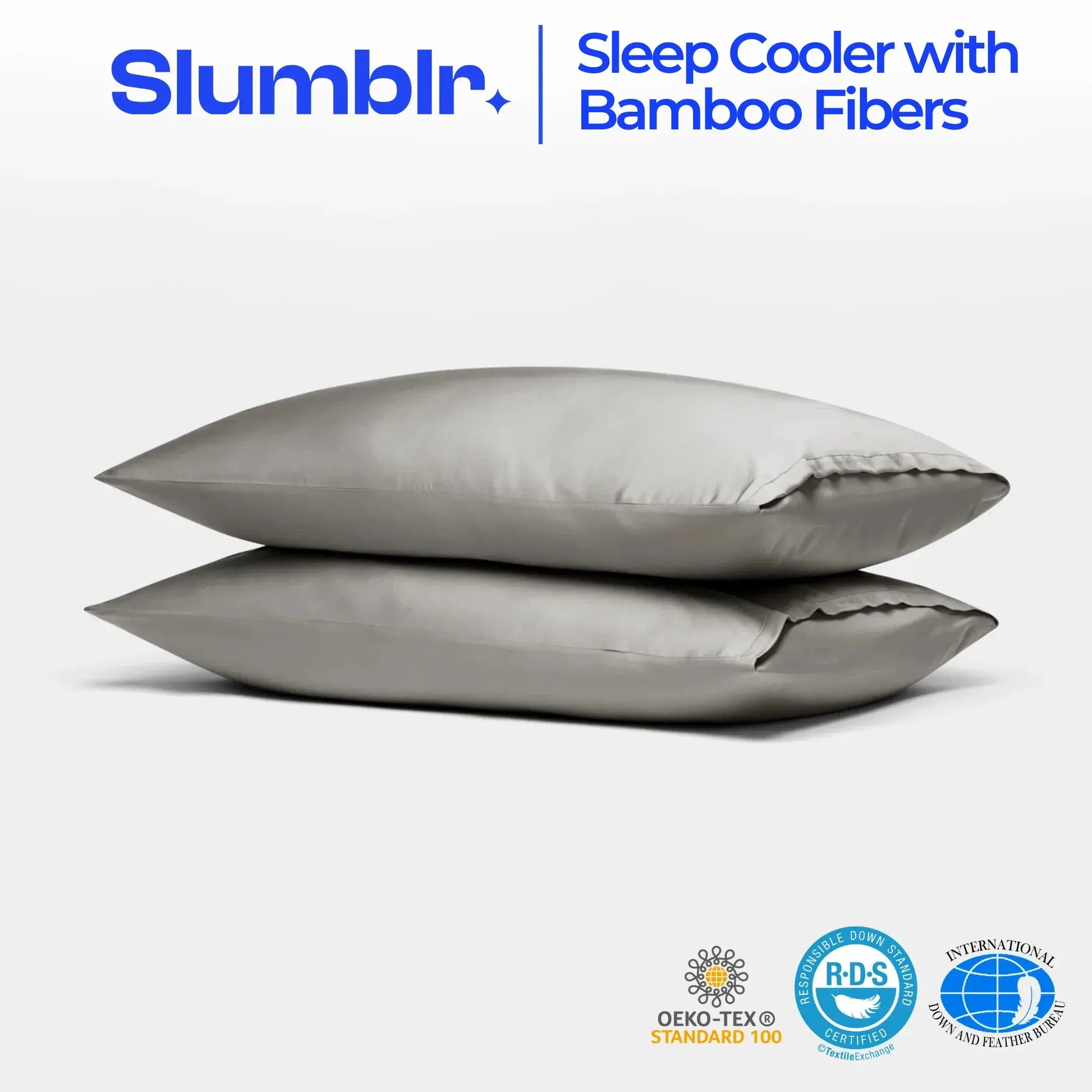 Slumblr® Cooling Bamboo Pillowcase Cover Slumblr