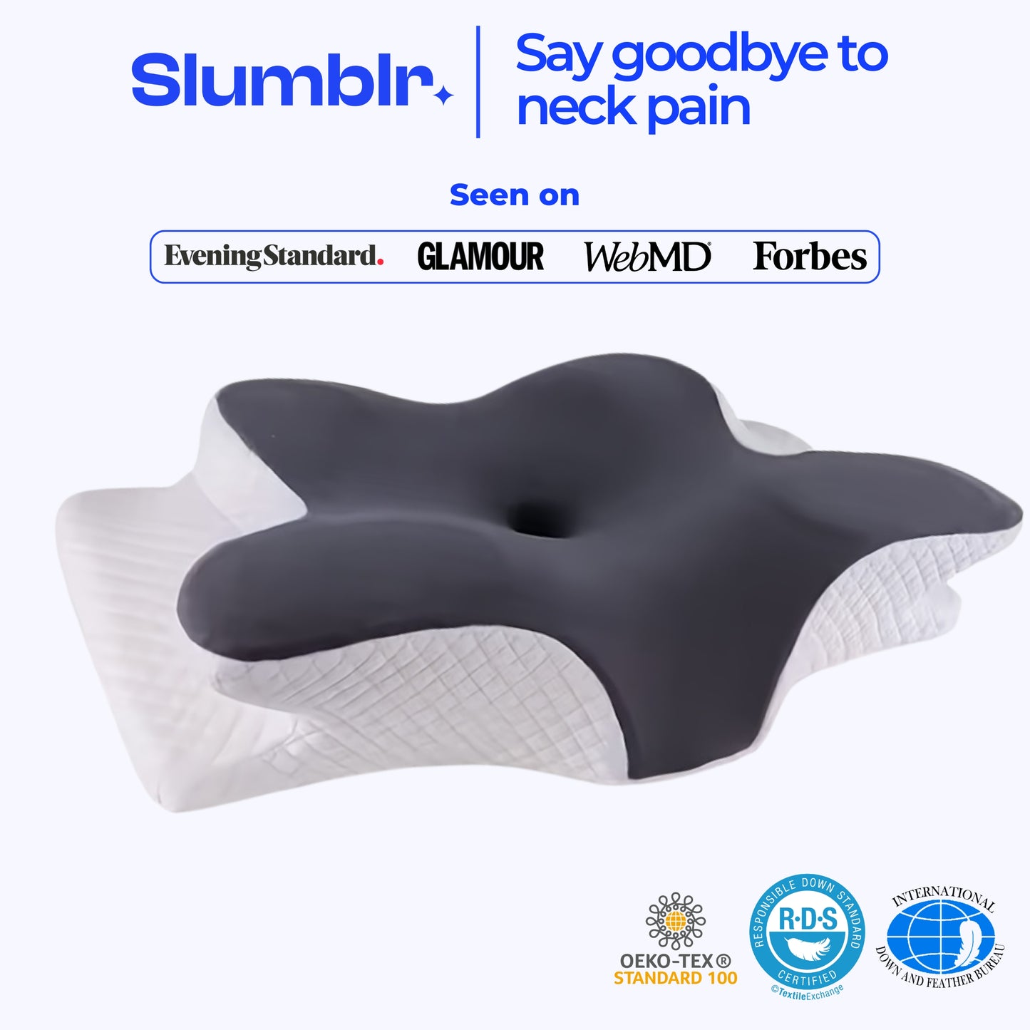 Slumblr® Contour Pillows 2.0: Elevated & Enhanced Thickness