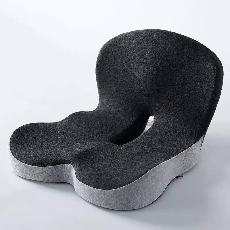 Ergonomic Seat Cushion with Hand Washable Cover Waist & Hip Support Comfort Orthopedic Cushion for Office Car Home