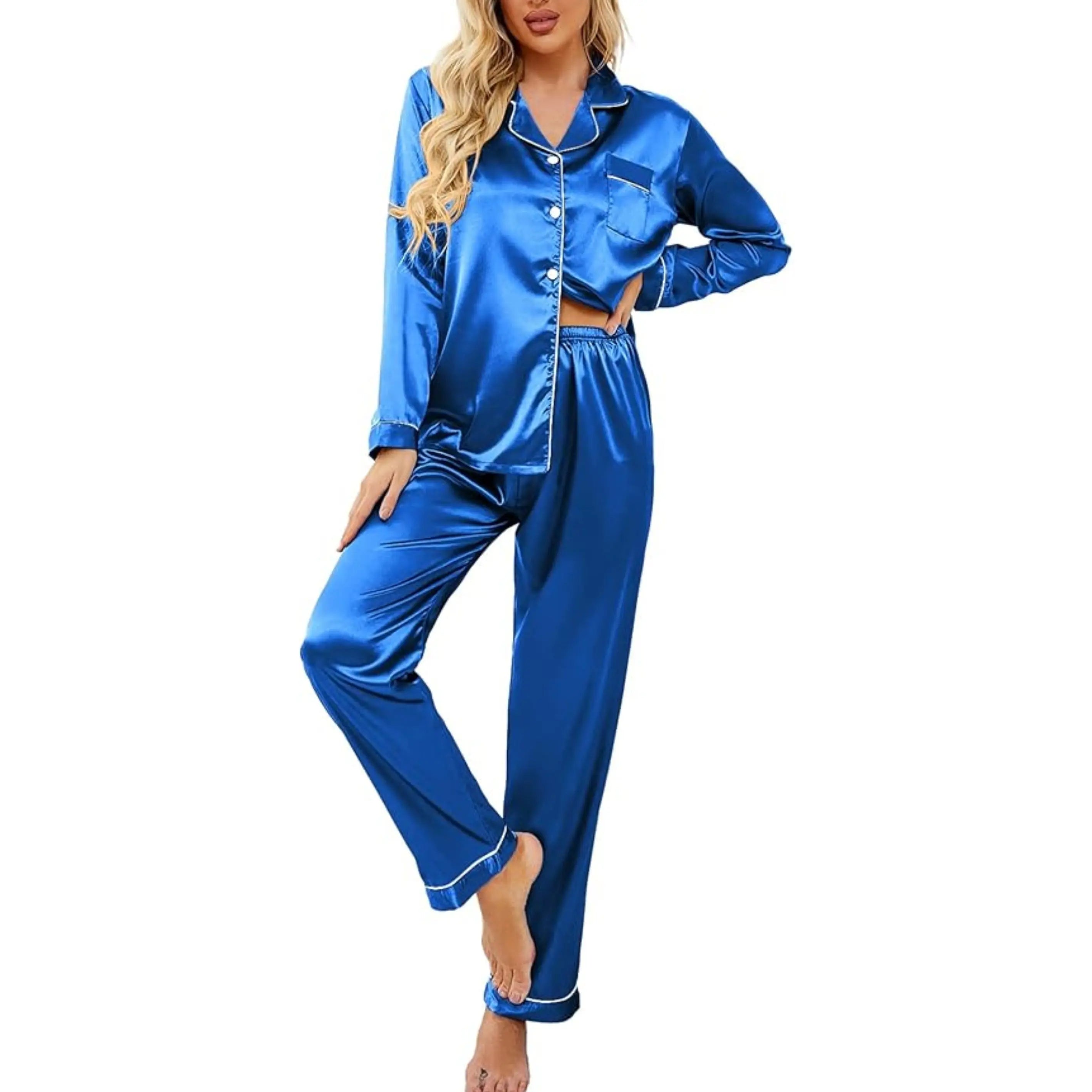 Slumblr® Silk Satin Pajama Set Slumblr