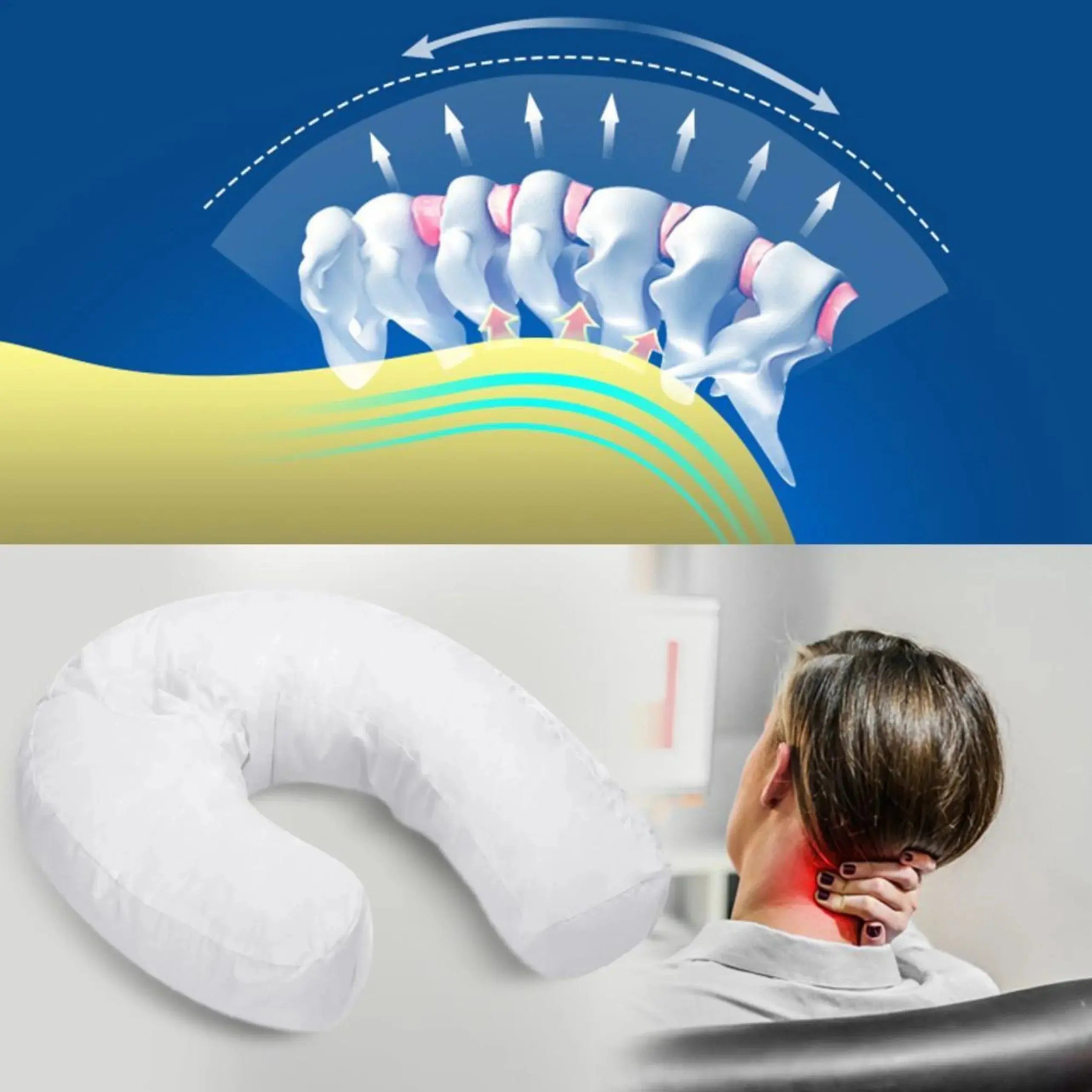 Slumblr® U-Shape Contour Pillow Slumblr