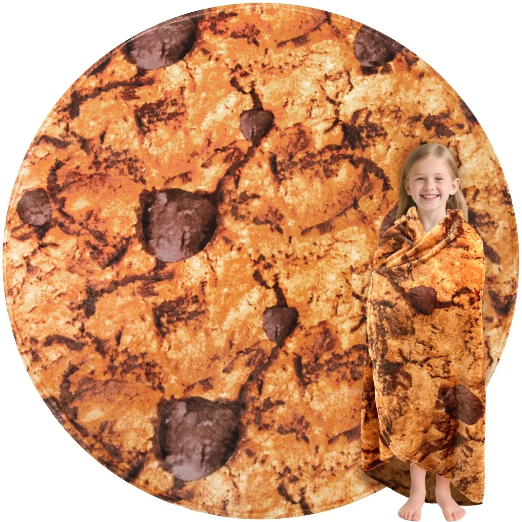 Slumblr® Giant Pizza Fleece Blanket Flannel Slumblr