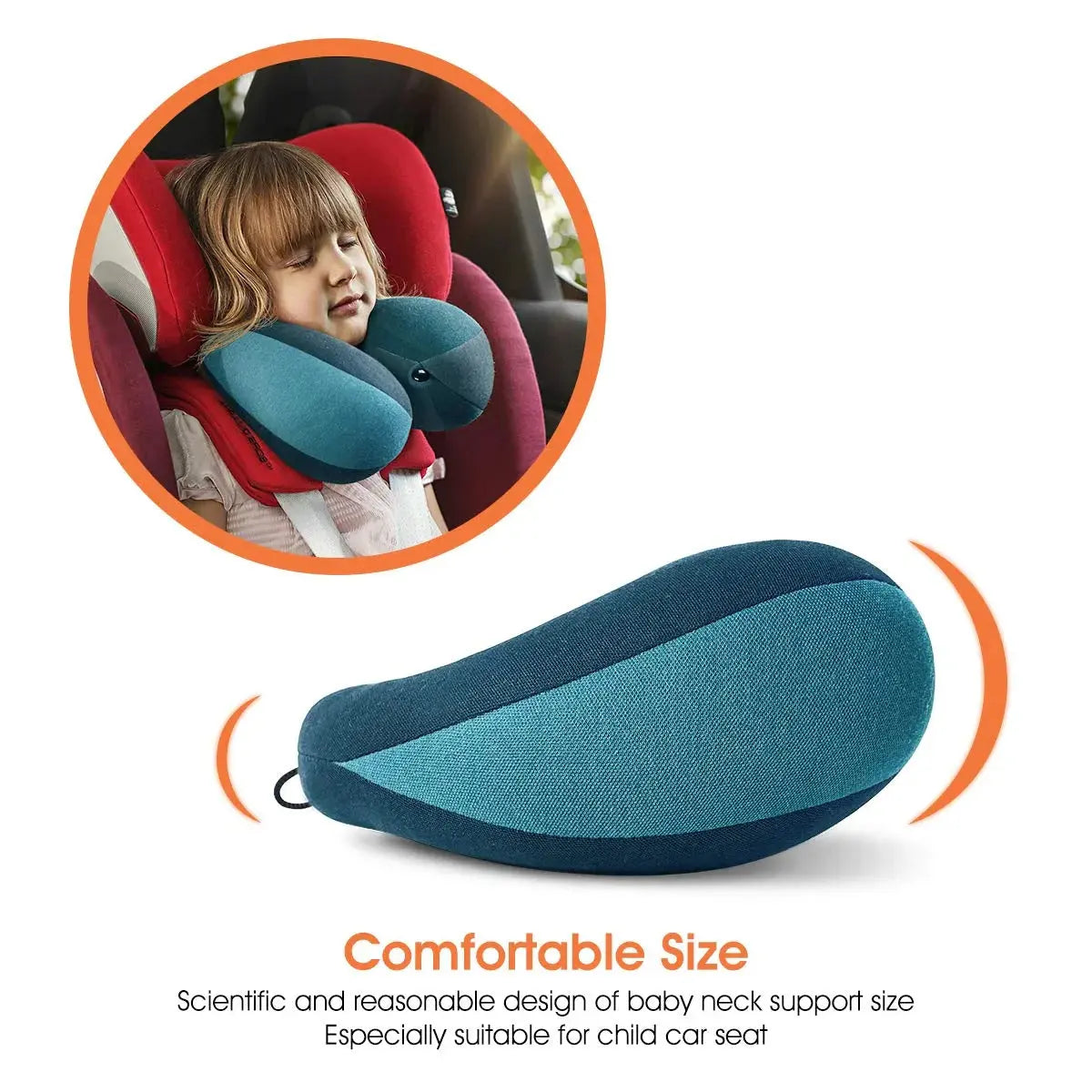 Slumblr® Plush U-Shaped Travel Comfort Pillow Slumblr