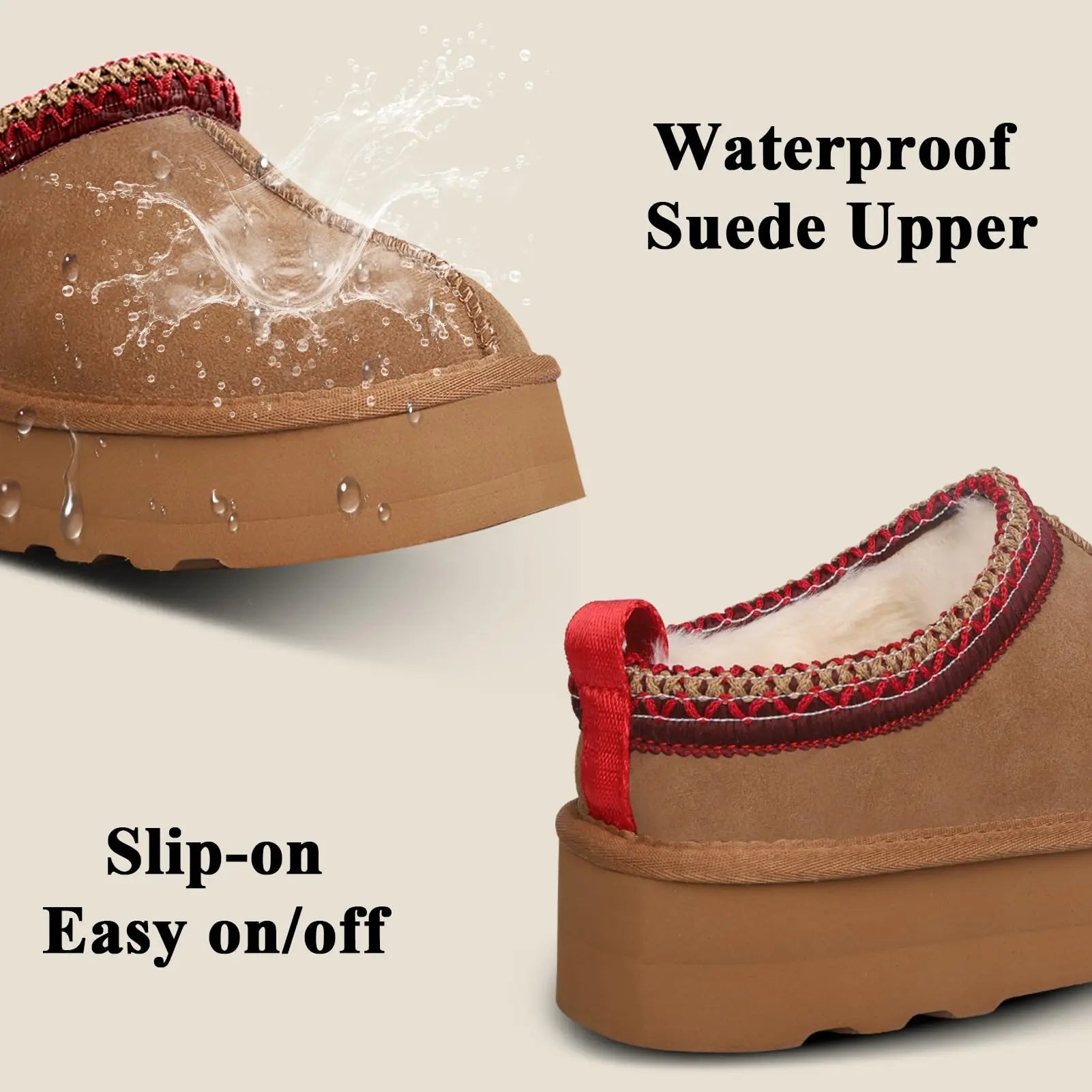 Slumblr® Anti-Slip Winter House Slippers Slumblr