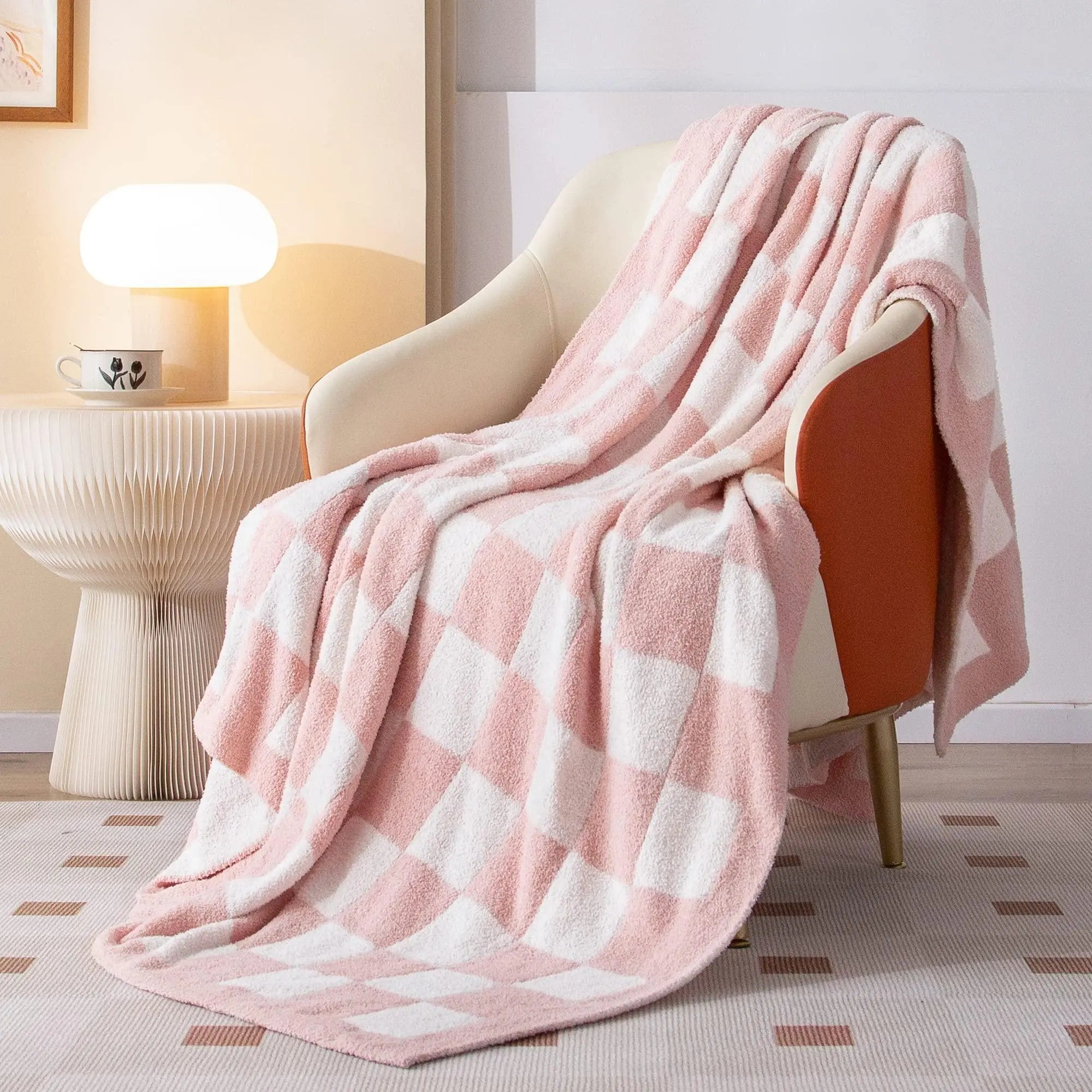Slumblr® Checkered Flannel Fleece Blanket Slumblr
