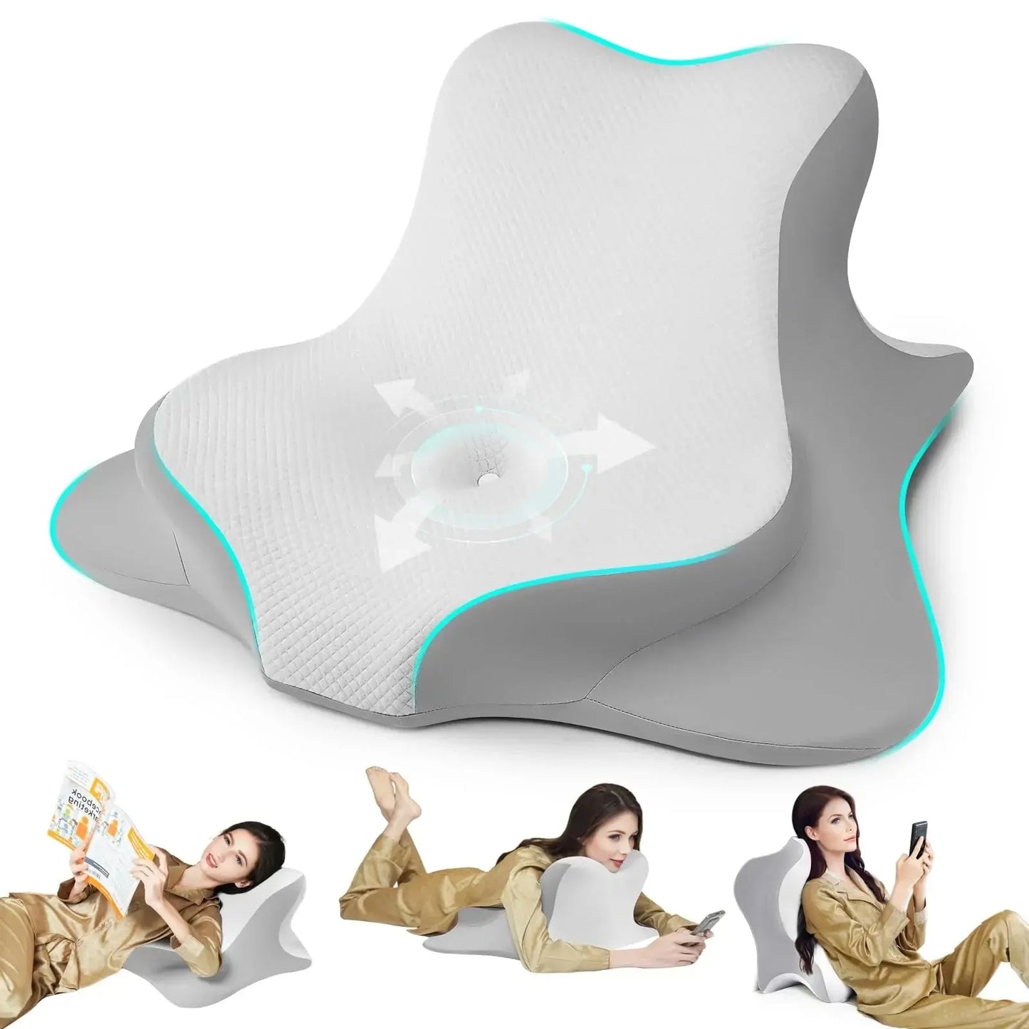 Slumblr® Memory Foam Adjustable Cervical Pillow Slumblr