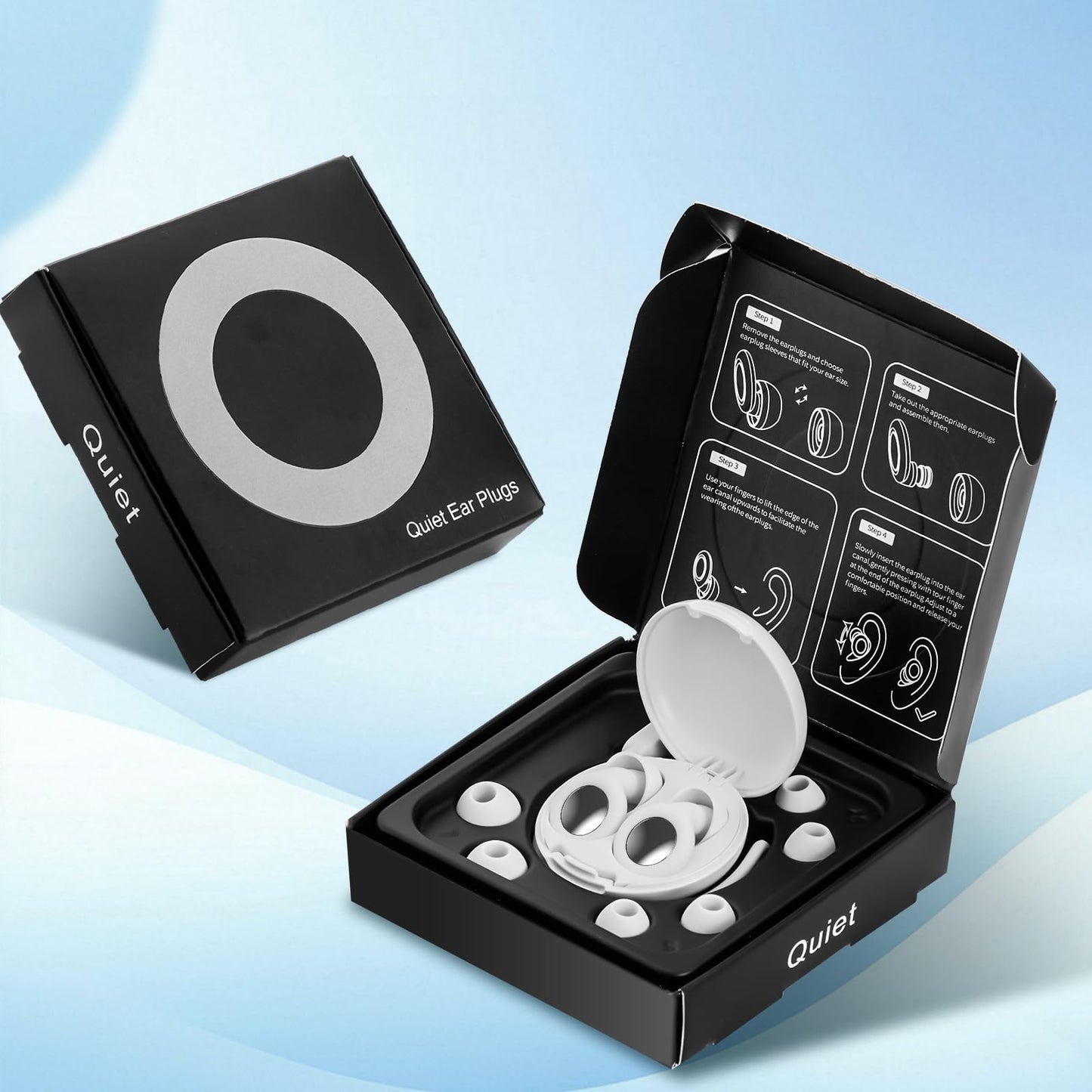 Slumblr® Silicone Earplugs Set – Noise Reduction & Waterproof