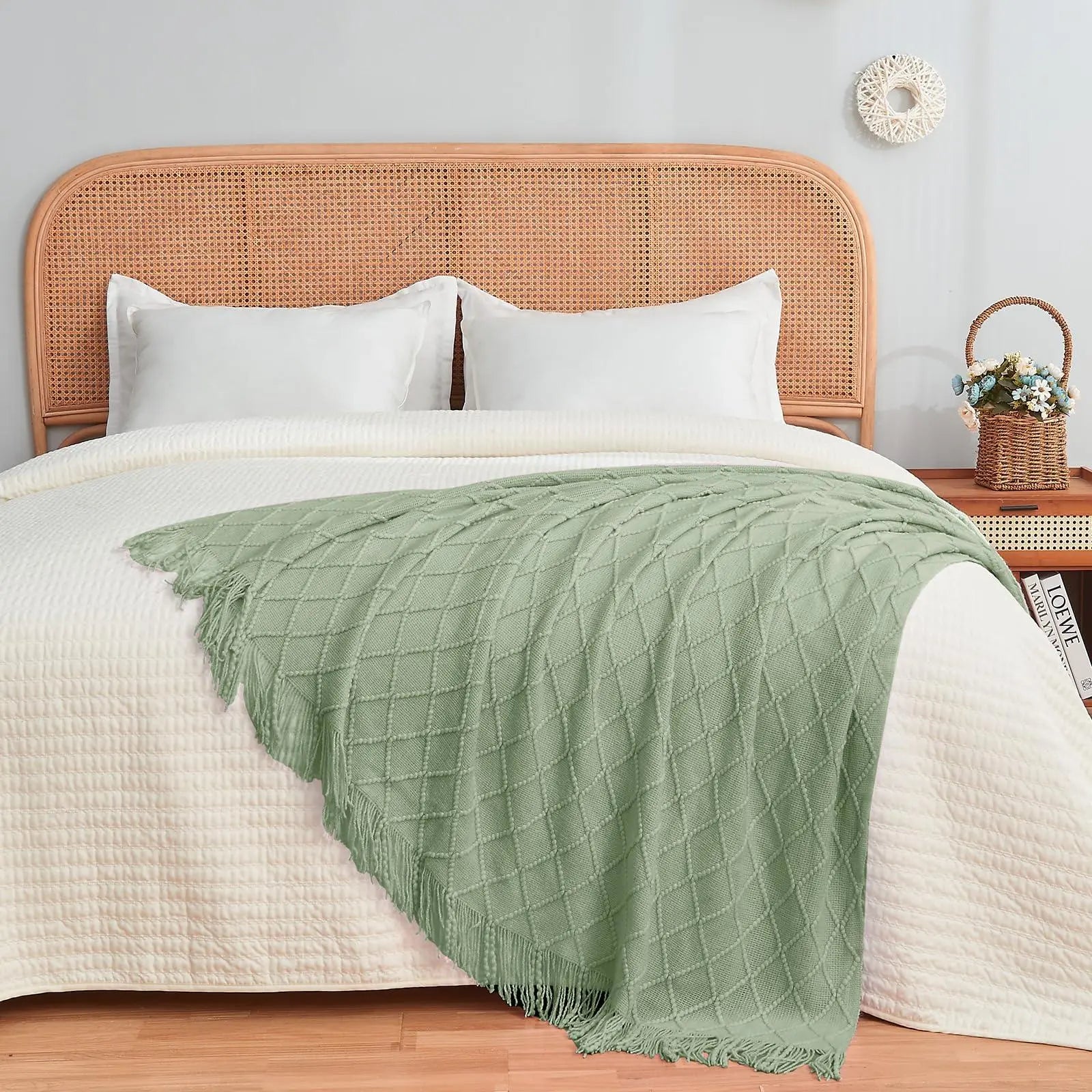 Slumblr® Nordic Knitted Throw Blanket Slumblr