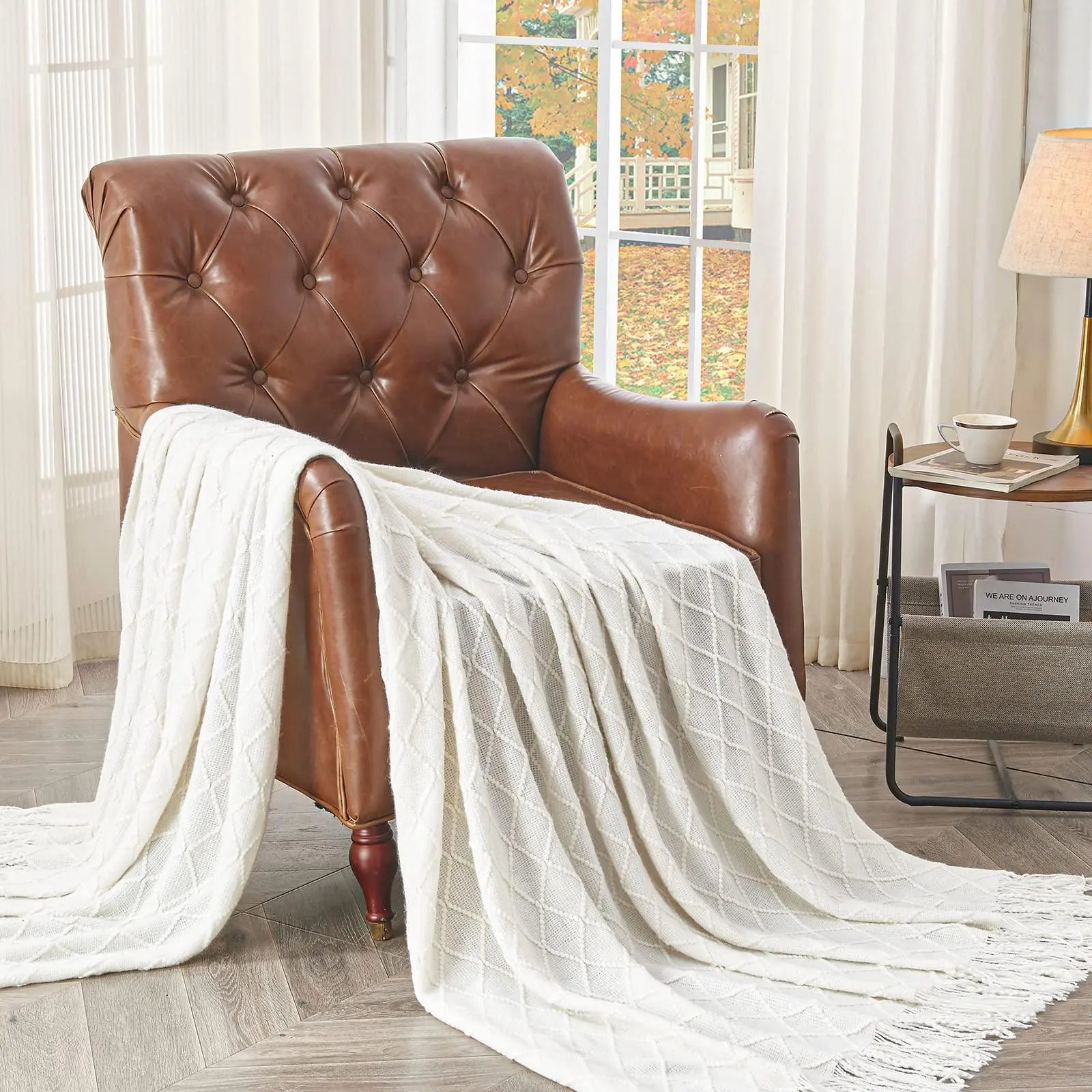Slumblr® Nordic Knitted Throw Blanket Slumblr