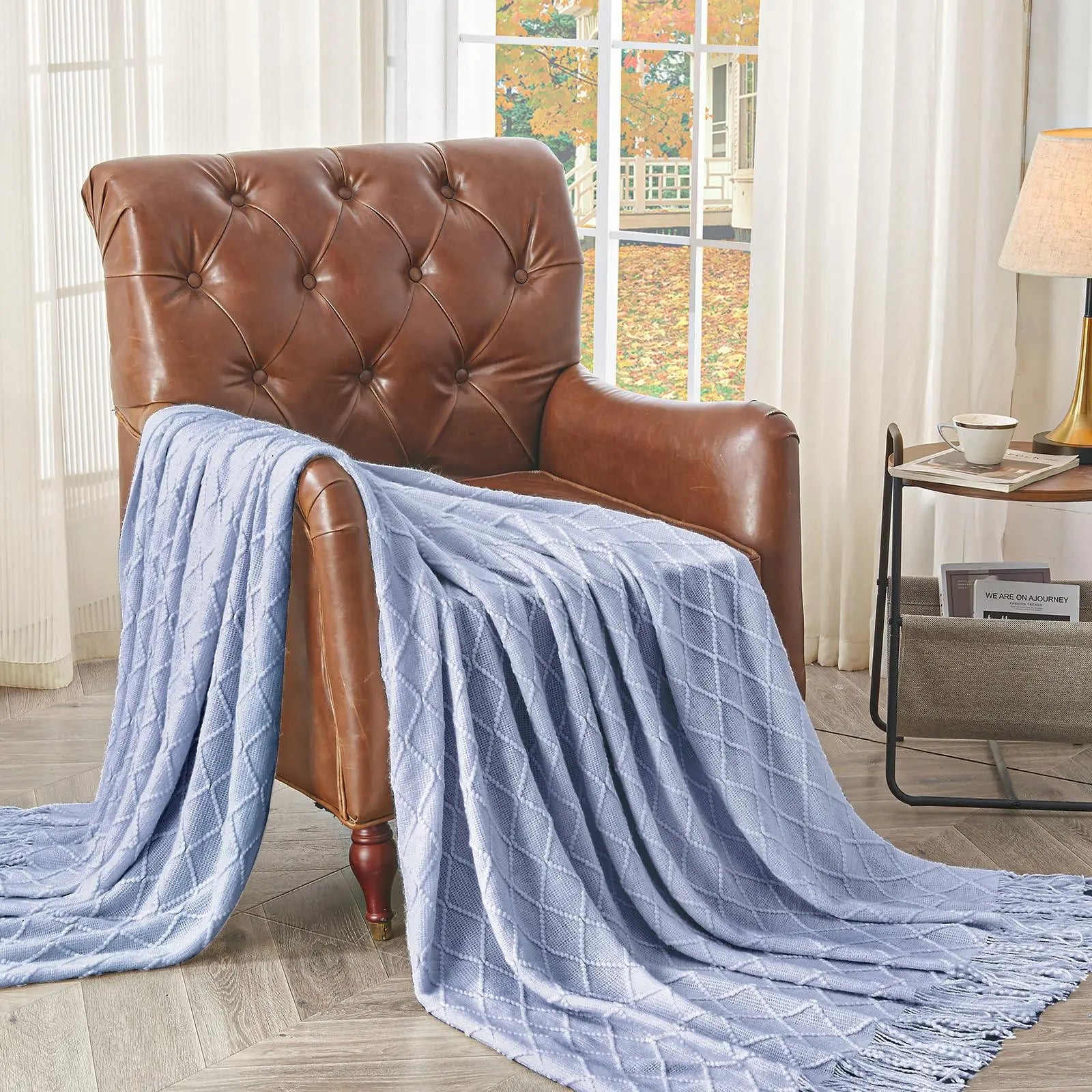Slumblr® Nordic Knitted Throw Blanket Slumblr