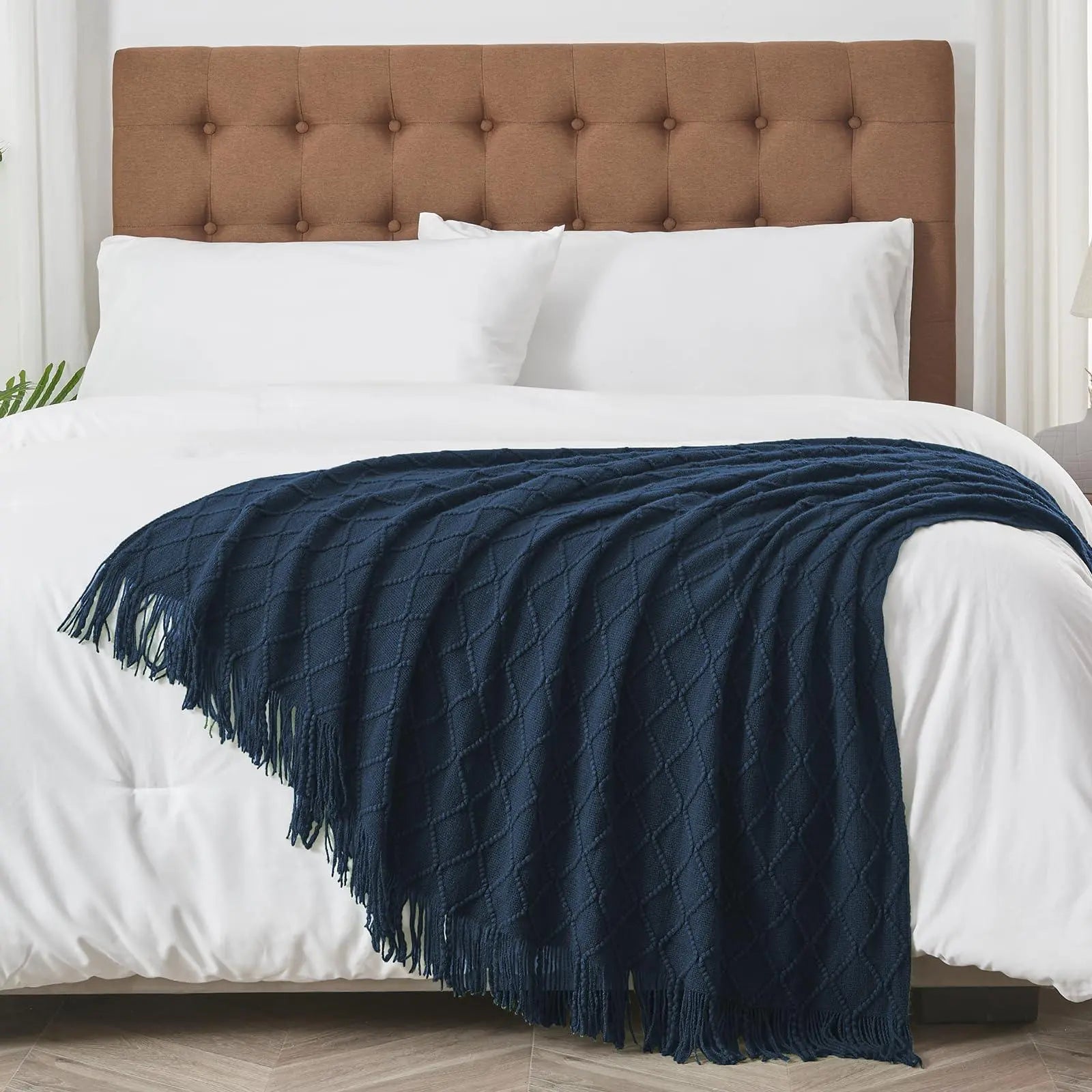 Slumblr® Nordic Knitted Throw Blanket Slumblr