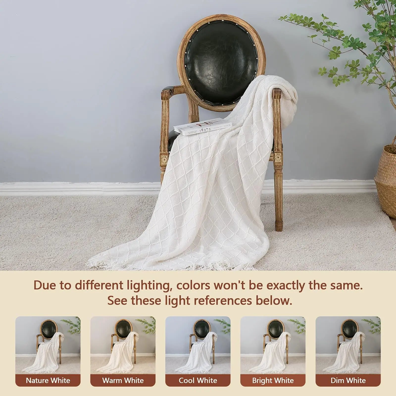 Slumblr® Nordic Knitted Throw Blanket Slumblr