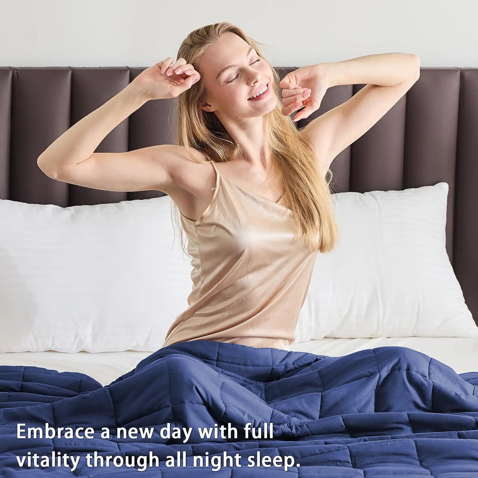 Slumblr® Weighted Cooling Blanket Slumblr