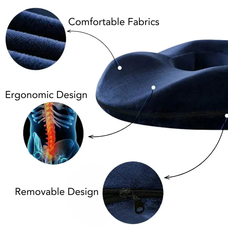 Slumblr® Donut Pillow Chair Cushion Slumblr