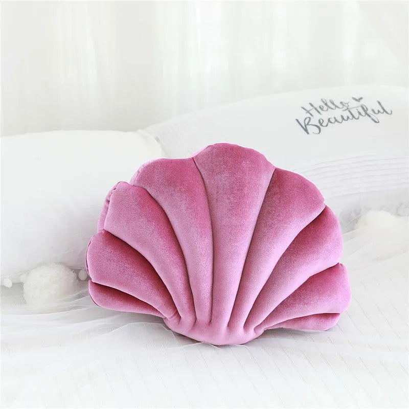 Shell Toy Colorful Shell Plush Pillow Sofa Home Decoration Pillow Hhigh Quality Creative Throw Pillow Gift for Friends