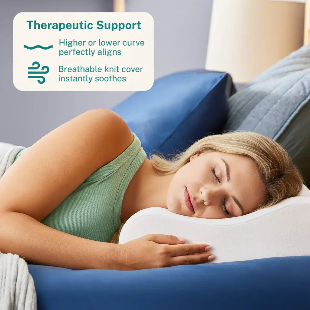 Slumblr® Contour Memory Foam Pillow Slumblr