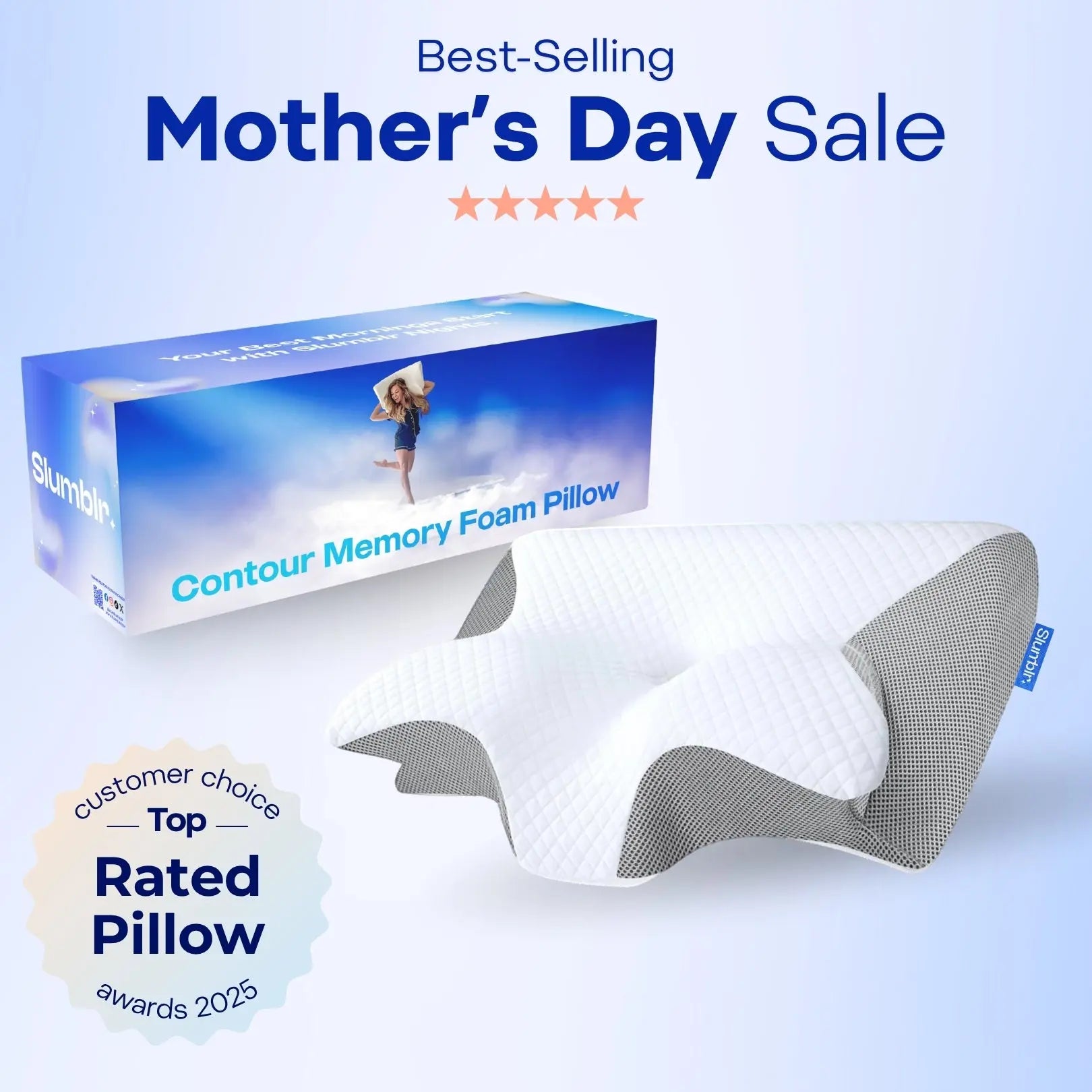 Slumblr® Contour Relief Pillow Slumblr