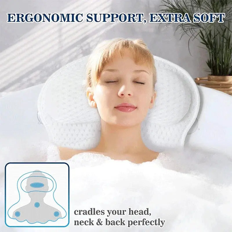 Slumblr® Wave Pattern Bath Pillow Slumblr