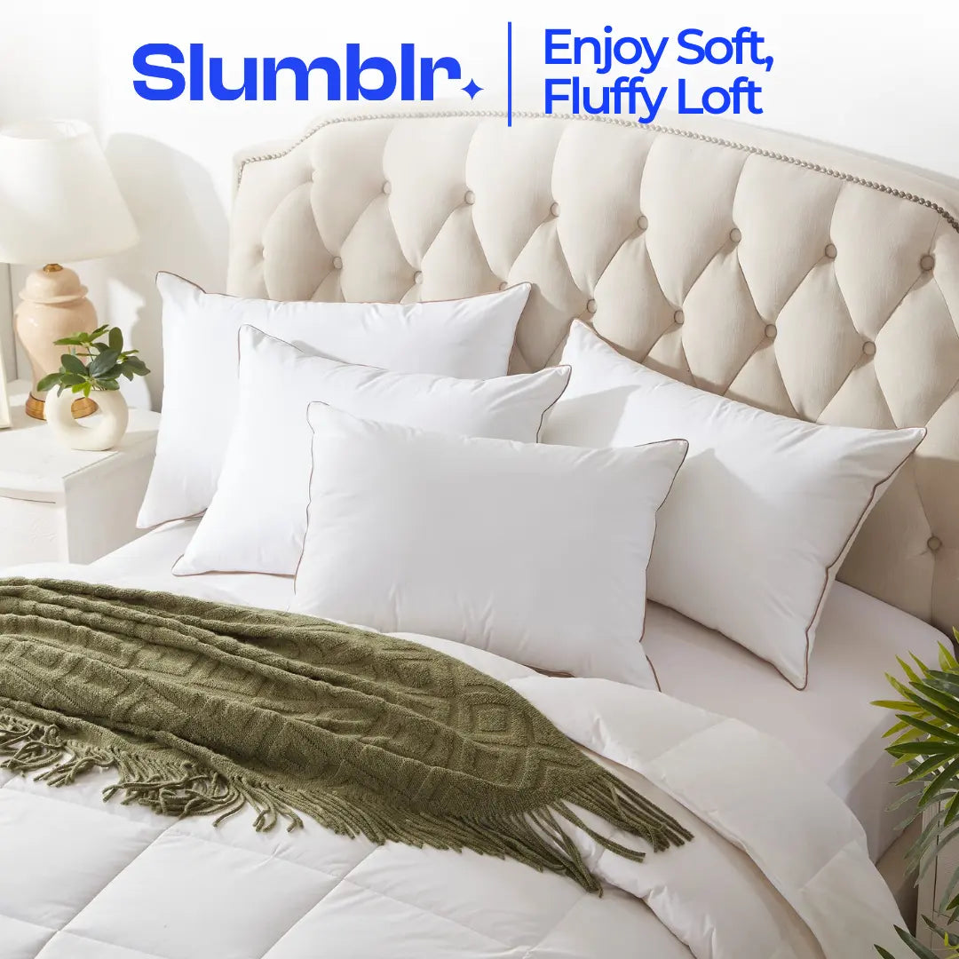 Slumblr® Luxury Hotel Goose Down Pillow Slumblr