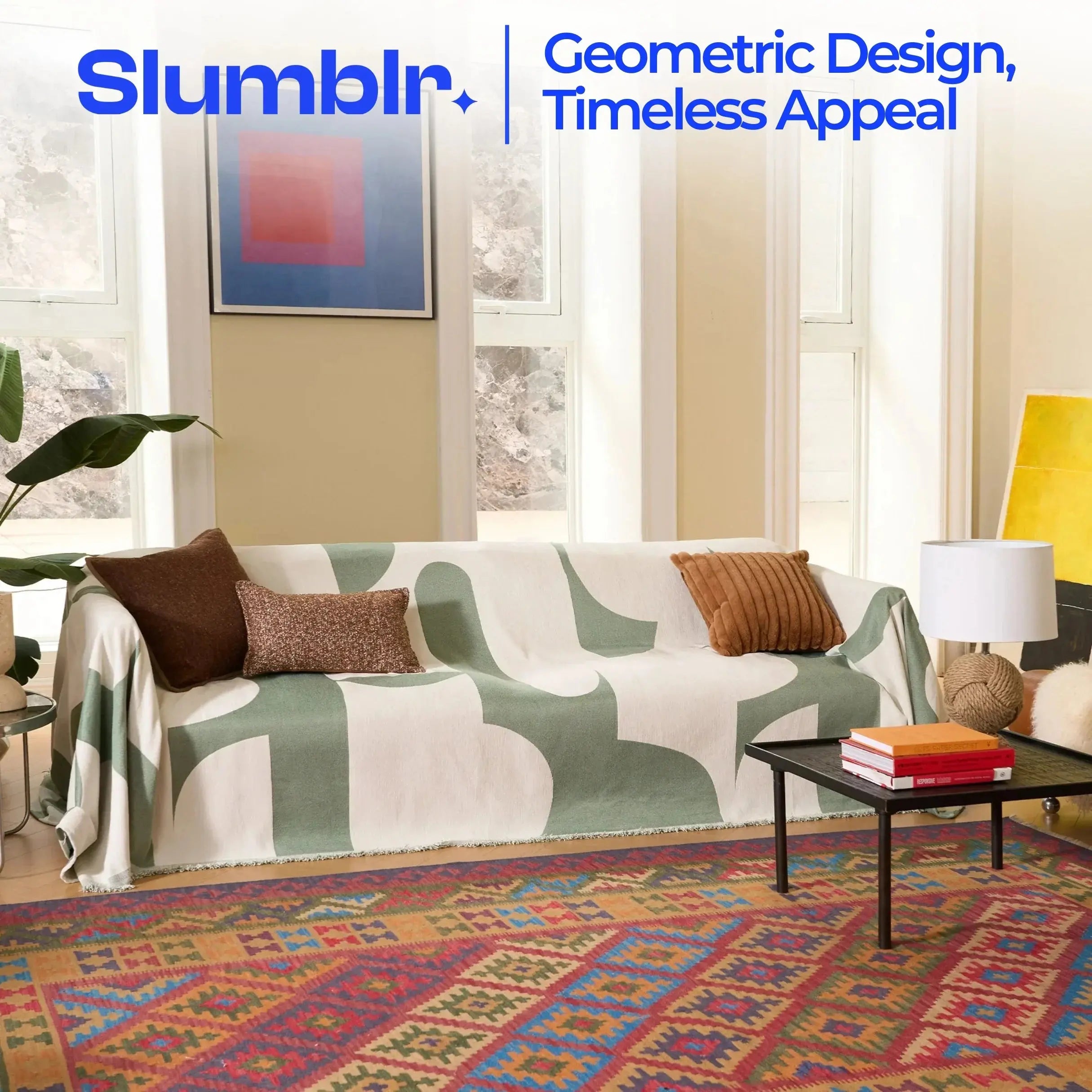 Slumblr® Luxury Chenille Sofa Blanket Slumblr