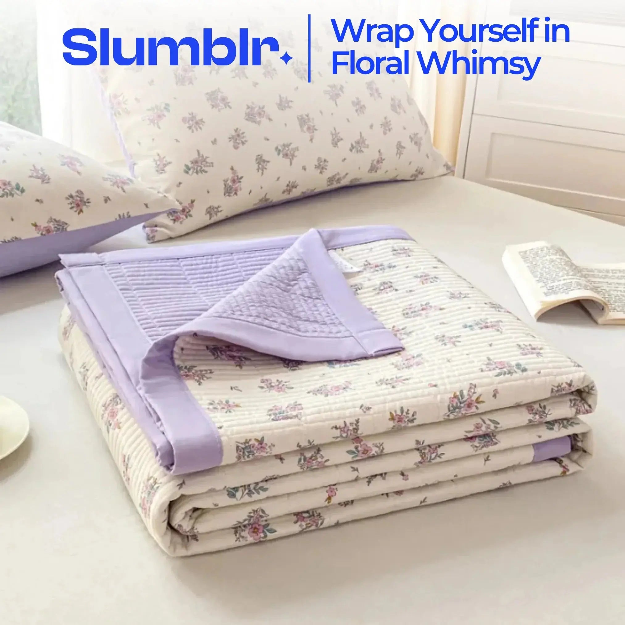 Slumblr® Floral Bedding Set (3pcs) Slumblr