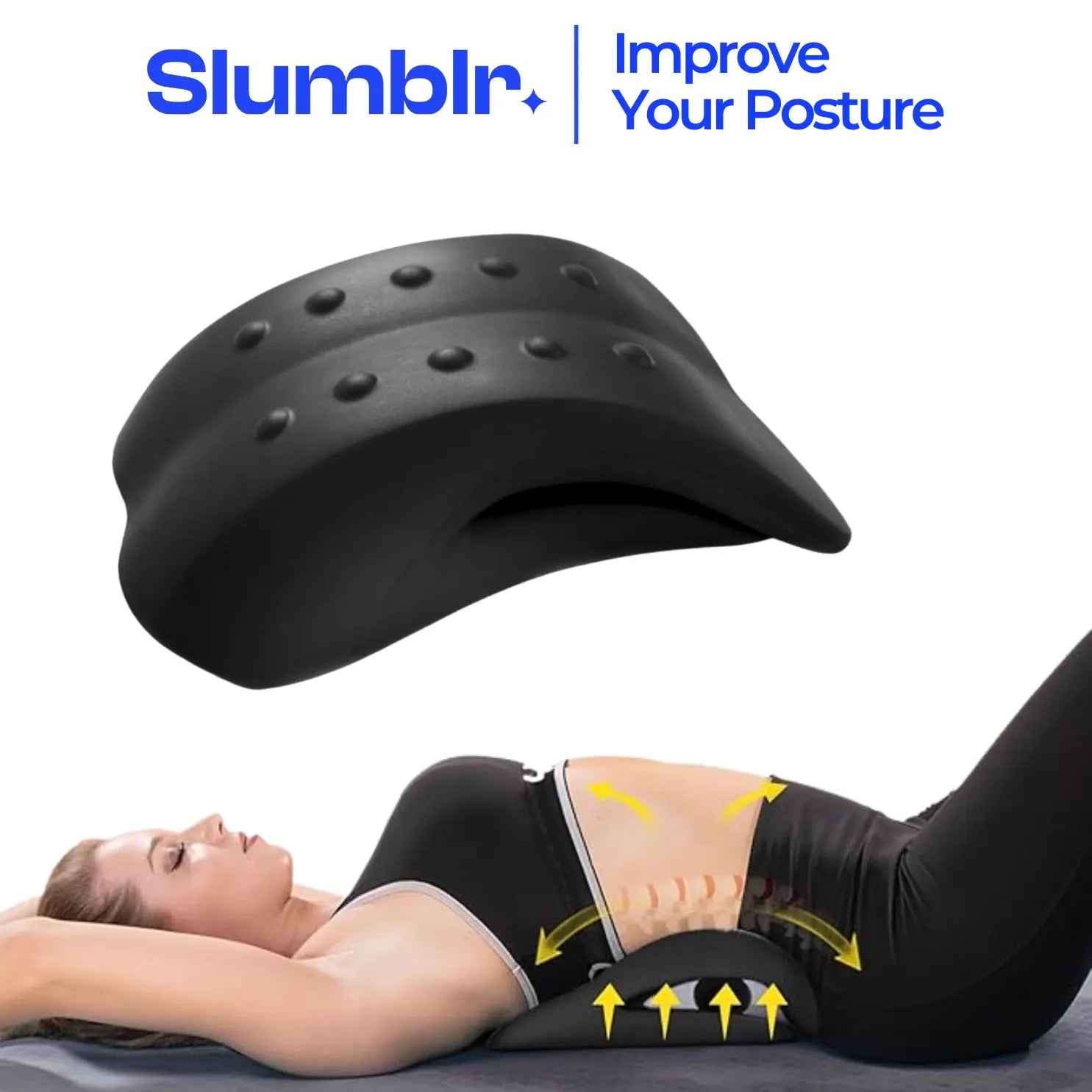 Slumblr® Ergonomic Stretching Cushion Slumblr