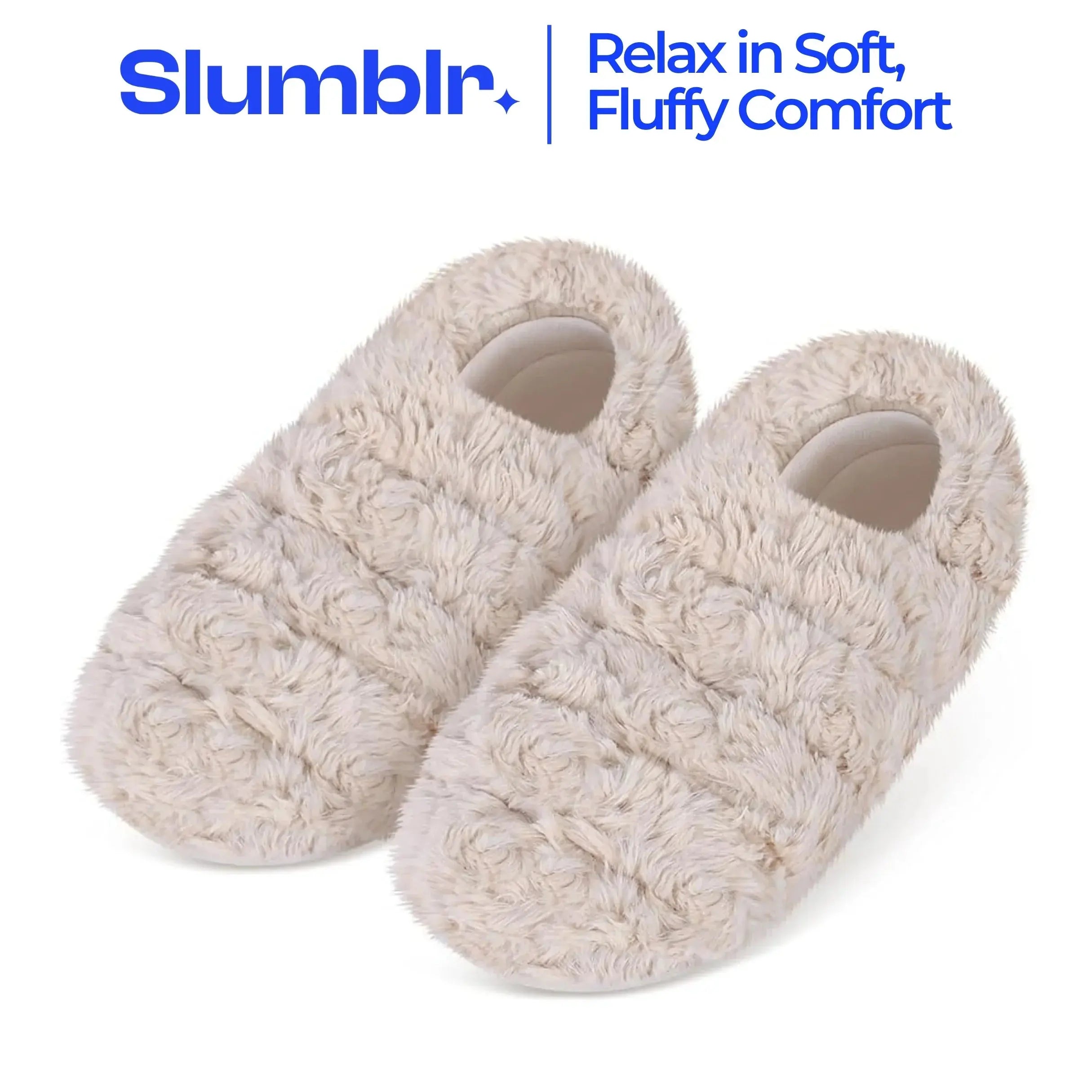 Slumblr® Microwavable Heated Slippers Slumblr