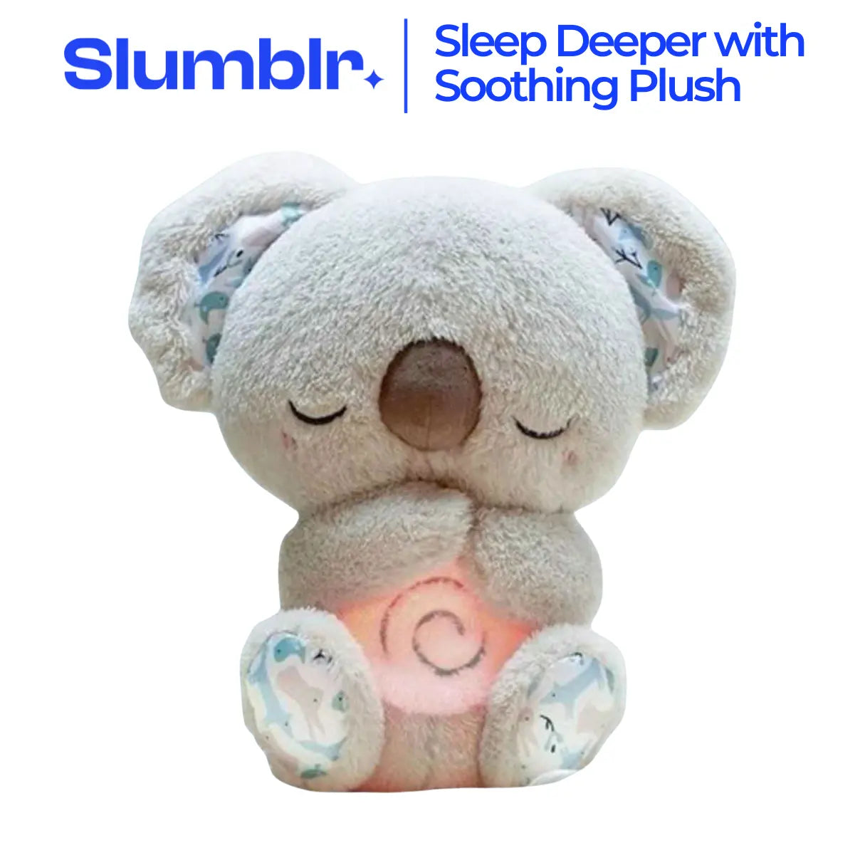 Slumblr® Breathing Otter Plush Musical Toy Slumblr