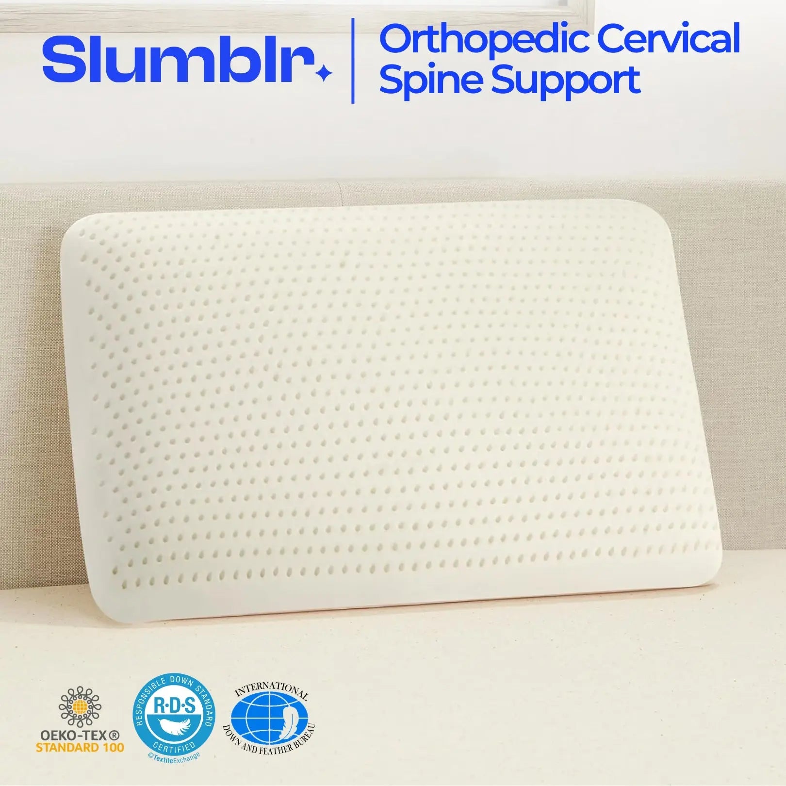 Slumblr® Natural Latex Pillow Slumblr