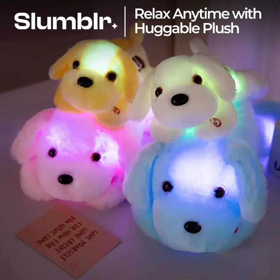 Slumblr® Luminous Dog Plush Pillow Slumblr