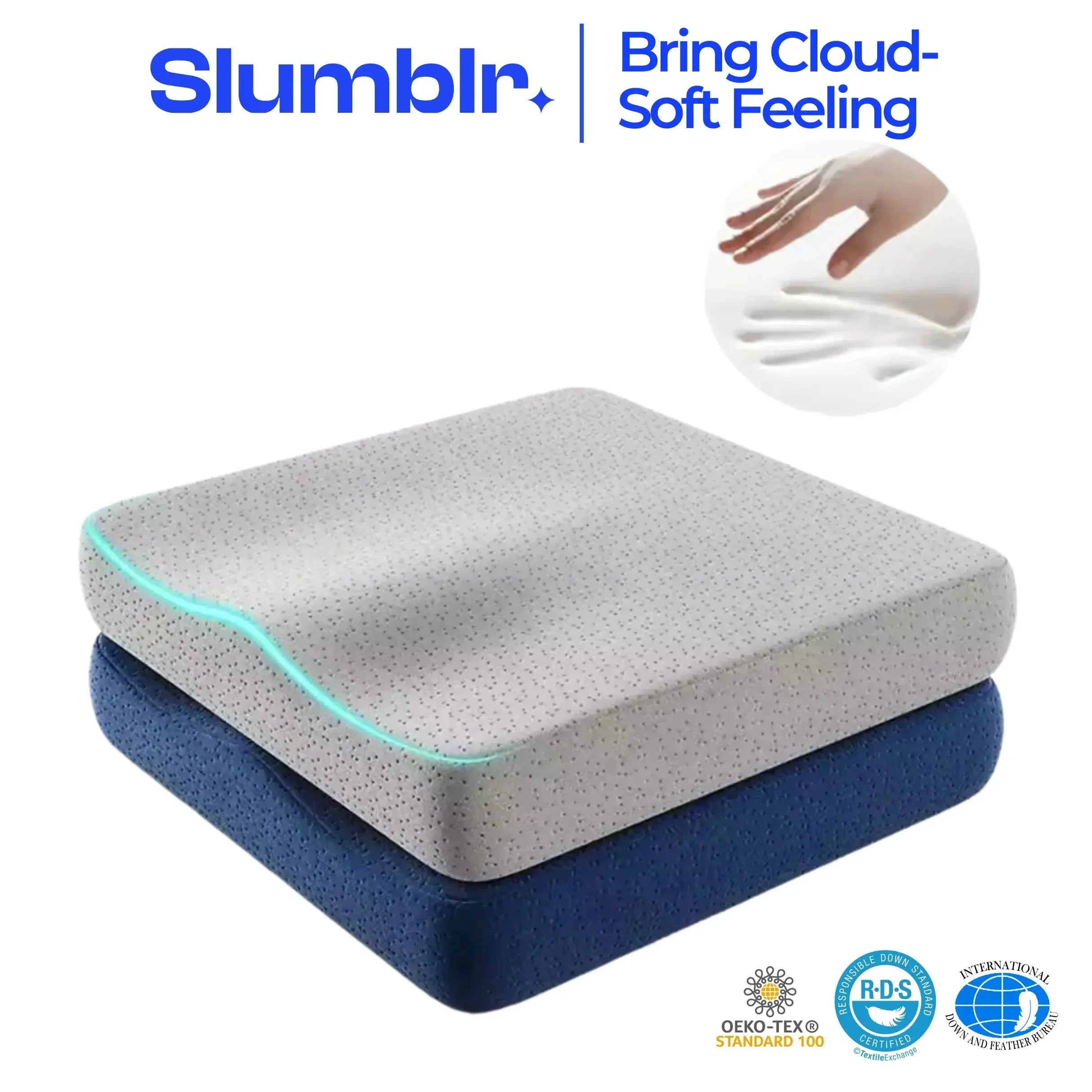Slumblr® Comfort Memory Foam Cushion Slumblr