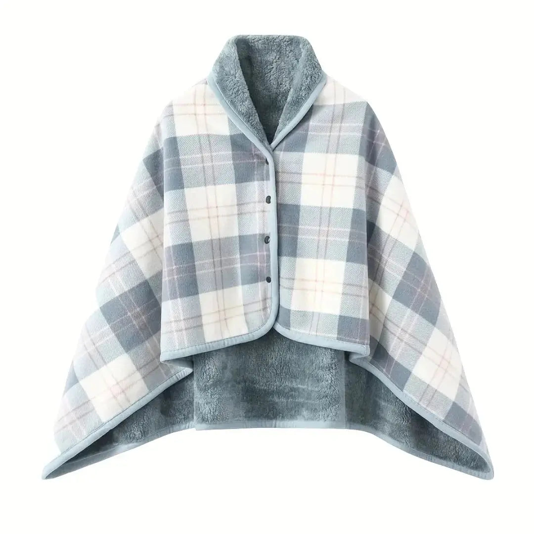 Slumblr® Fleece Wearable Plaid Blanket Slumblr