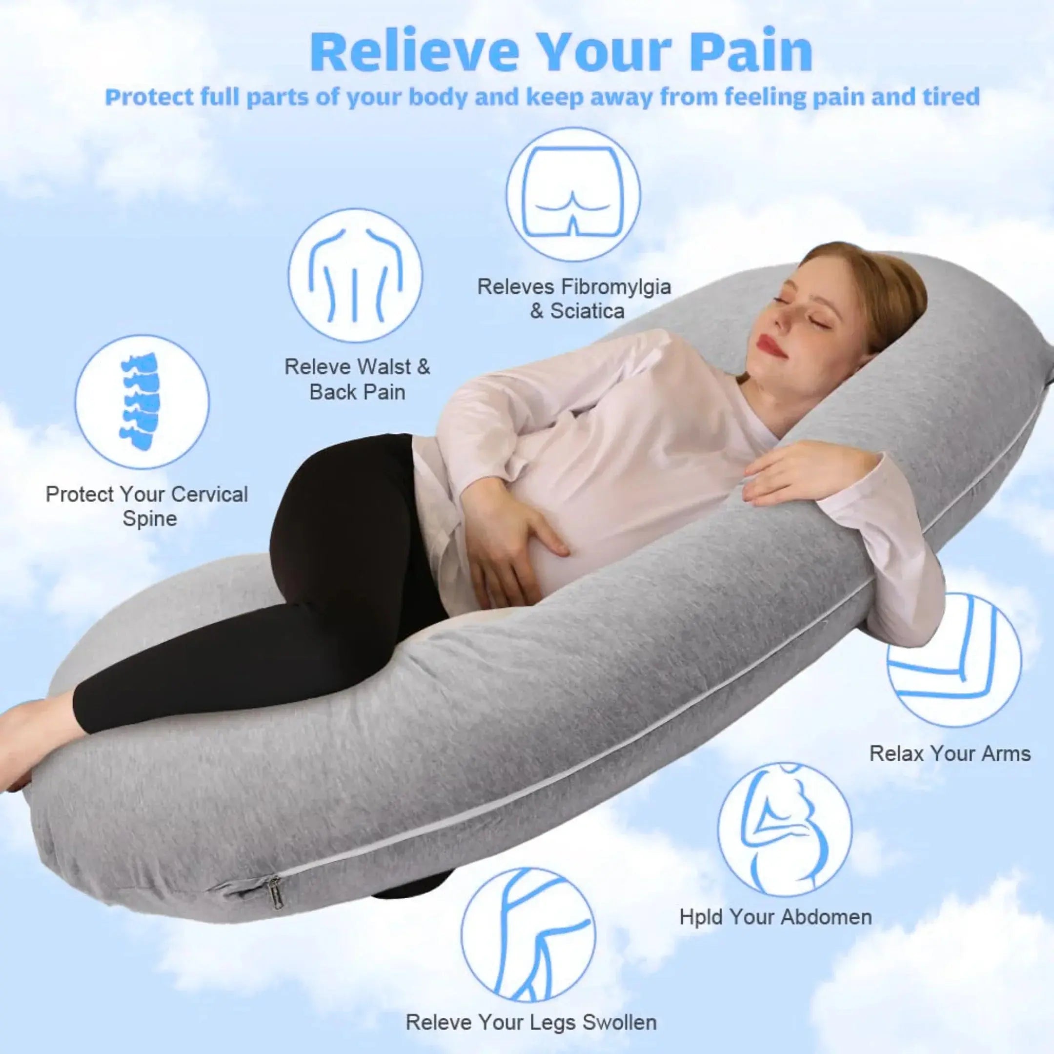 Slumblr® C-Shaped Pillow Slumblr