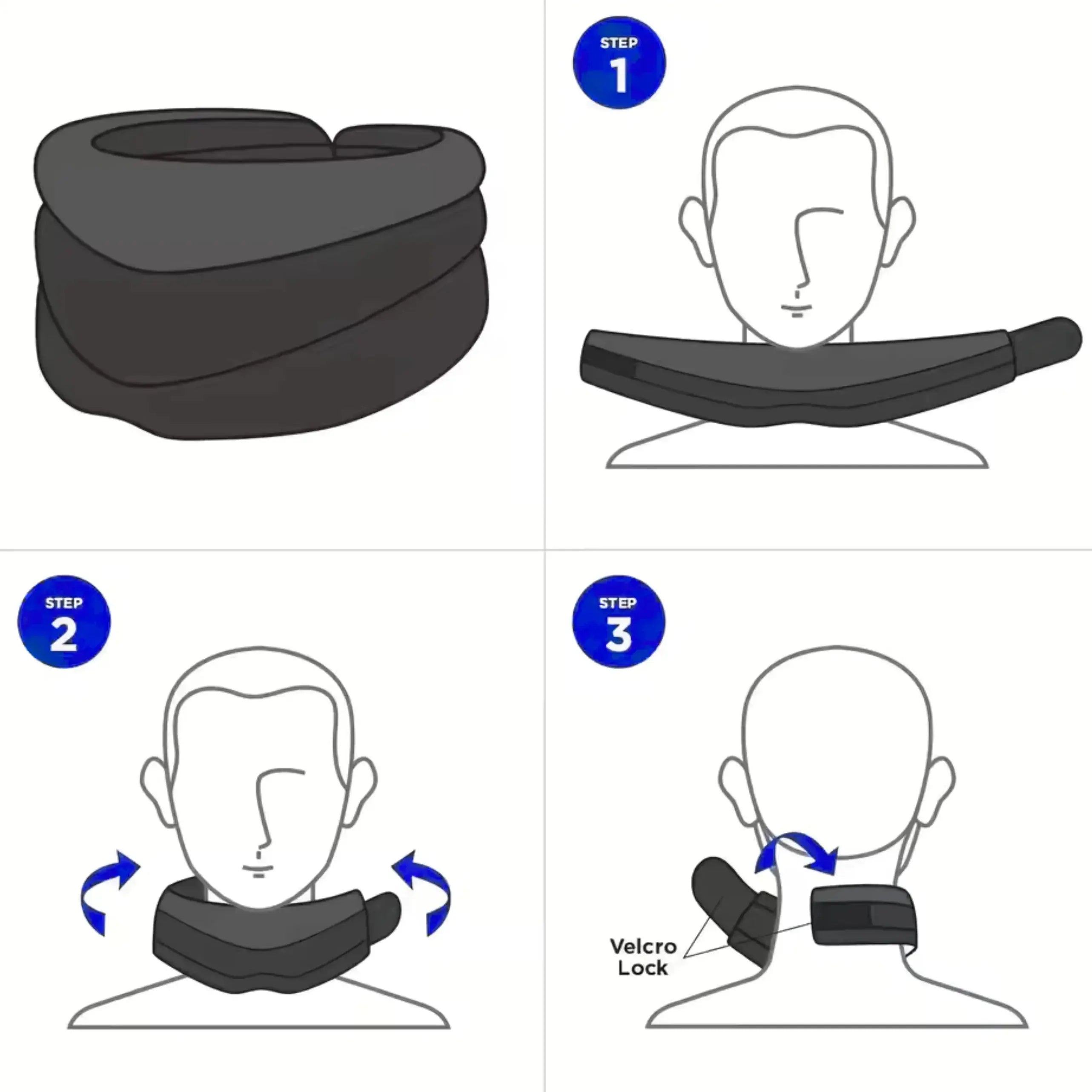 Slumblr® Adjustable Neck Support for Snoring Relief Slumblr