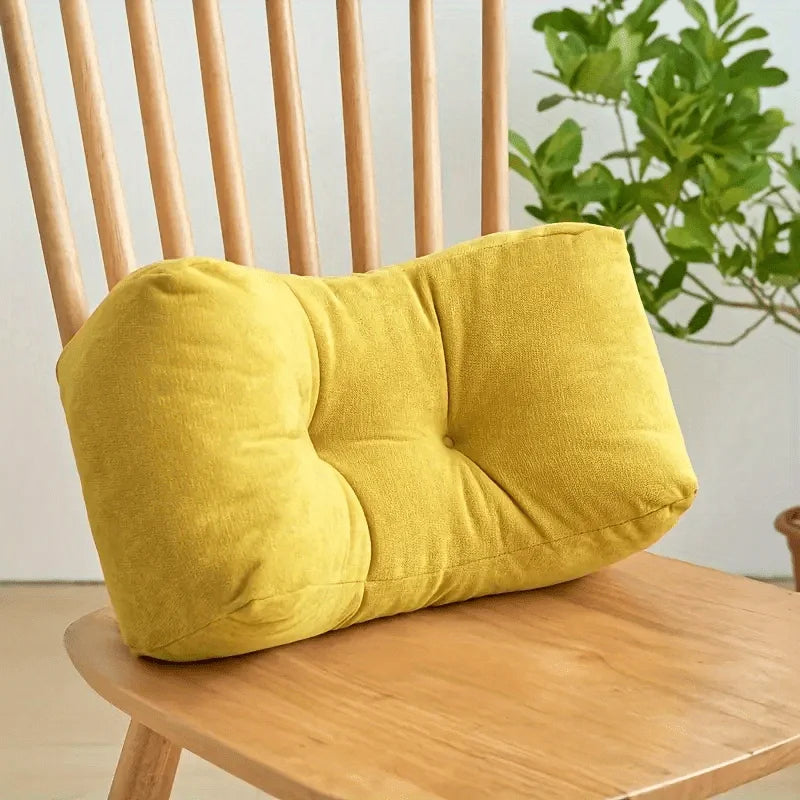 Lumbar Support Pillow, 100% Polyester with Polyethylene Filling, Suitable for Office, Home, and Travel Use
