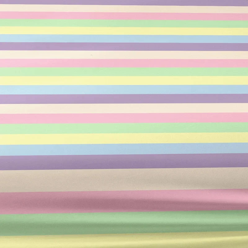 1 Rainbow Bridge Pattern Matte Fitted Sheet, Bedroom Printed Bedcover, Bedding Supplies (excluding pillowcases)