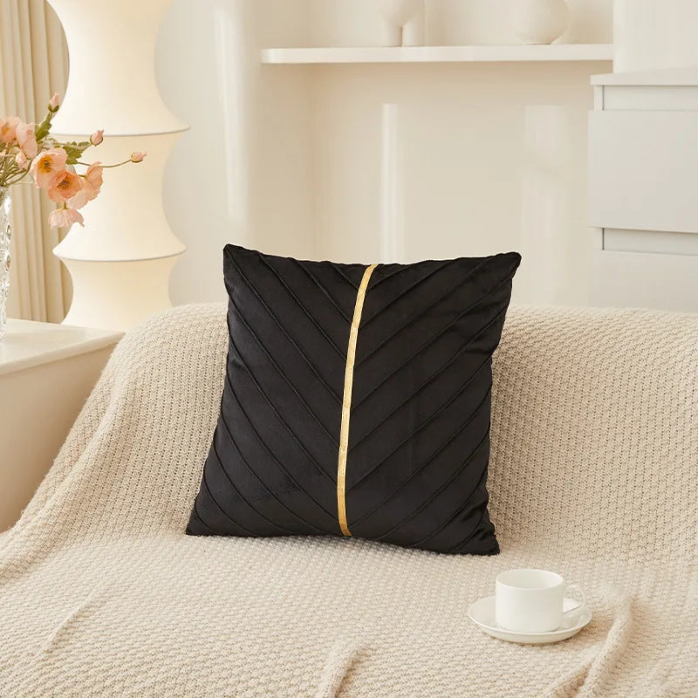 Slumblr® Geometric Velvet Pillow Cover