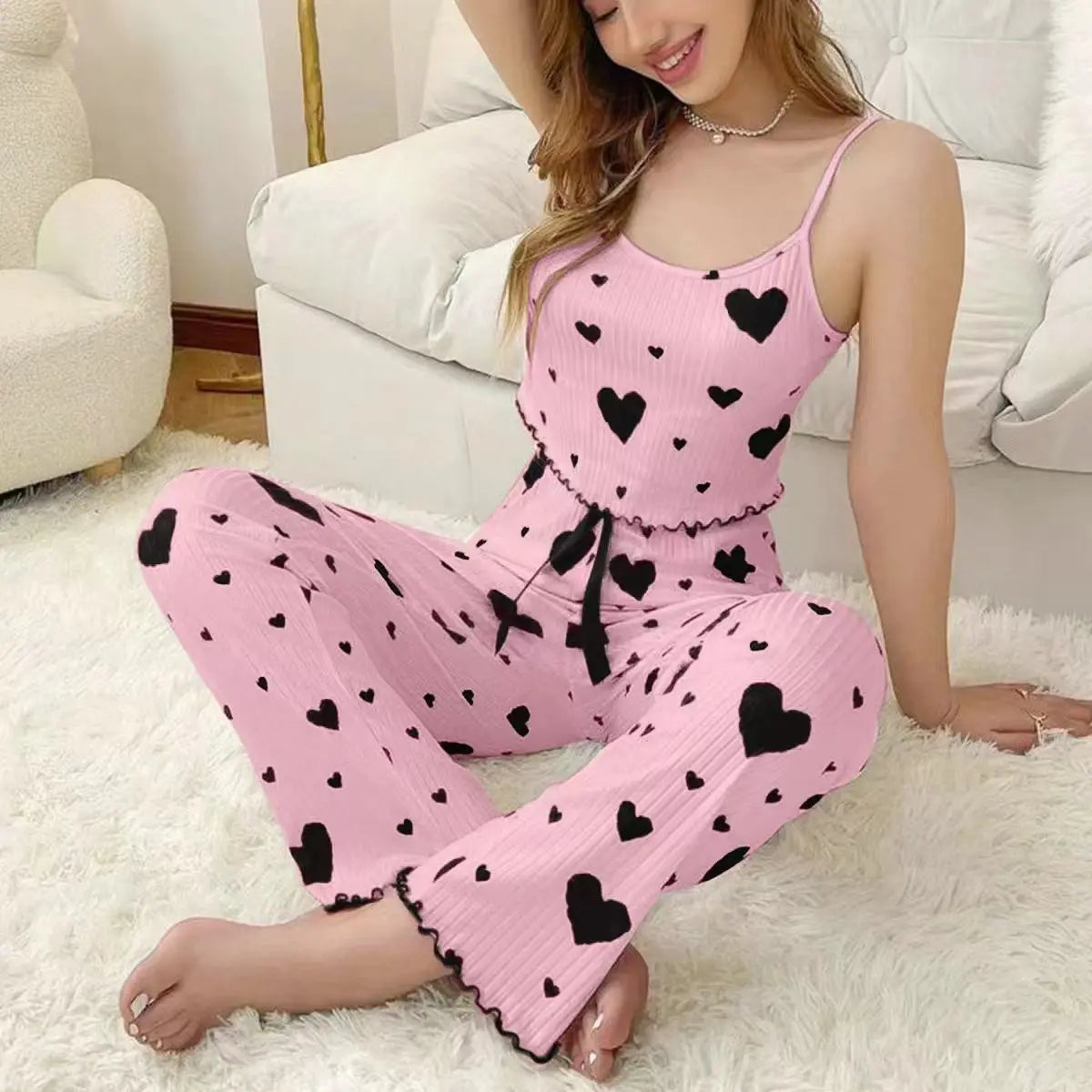 Slumblr® Love Print Pajama Set Slumblr
