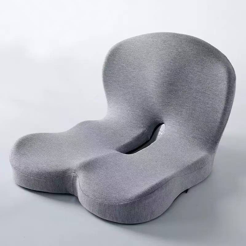 Ergonomic Seat Cushion with Hand Washable Cover Waist & Hip Support Comfort Orthopedic Cushion for Office Car Home